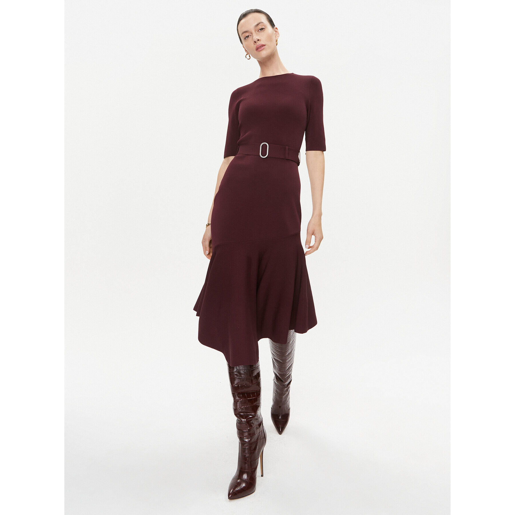 Ted Baker Rochie tricotată Samalee 271307 Vișiniu Regular Fit - Pled.ro