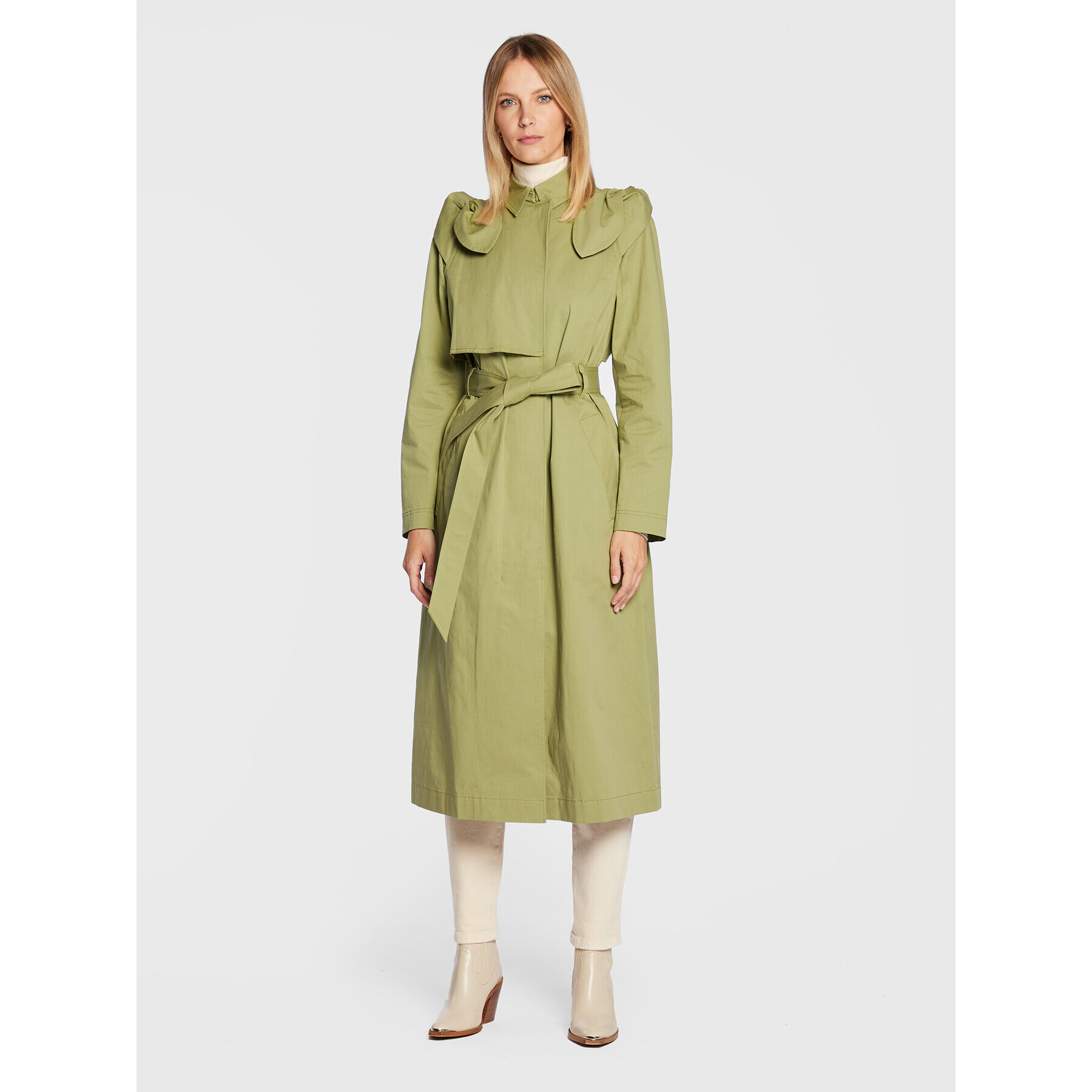 Ted Baker Trench 261746 Verde Regular Fit - Pled.ro