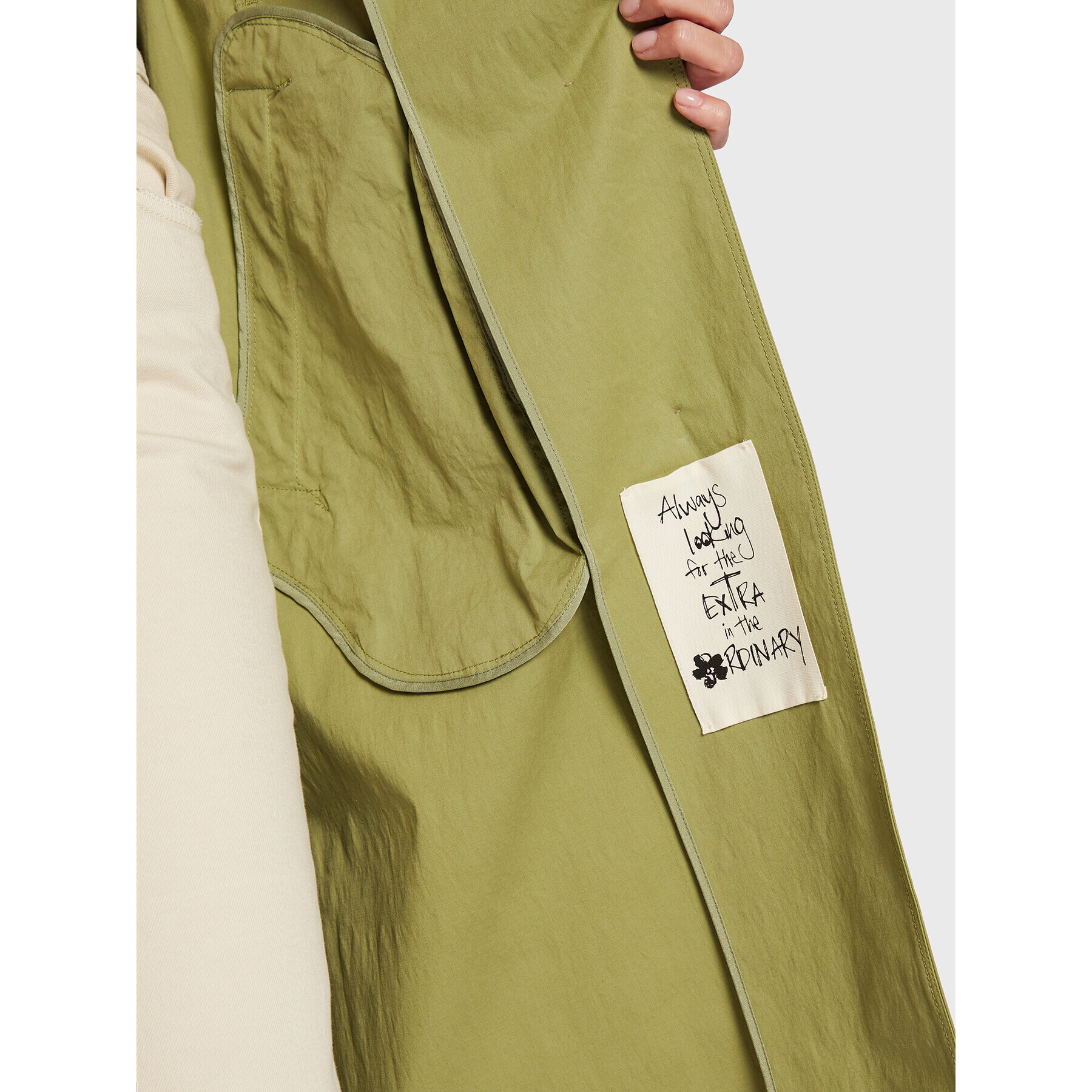 Ted Baker Trench 261746 Verde Regular Fit - Pled.ro