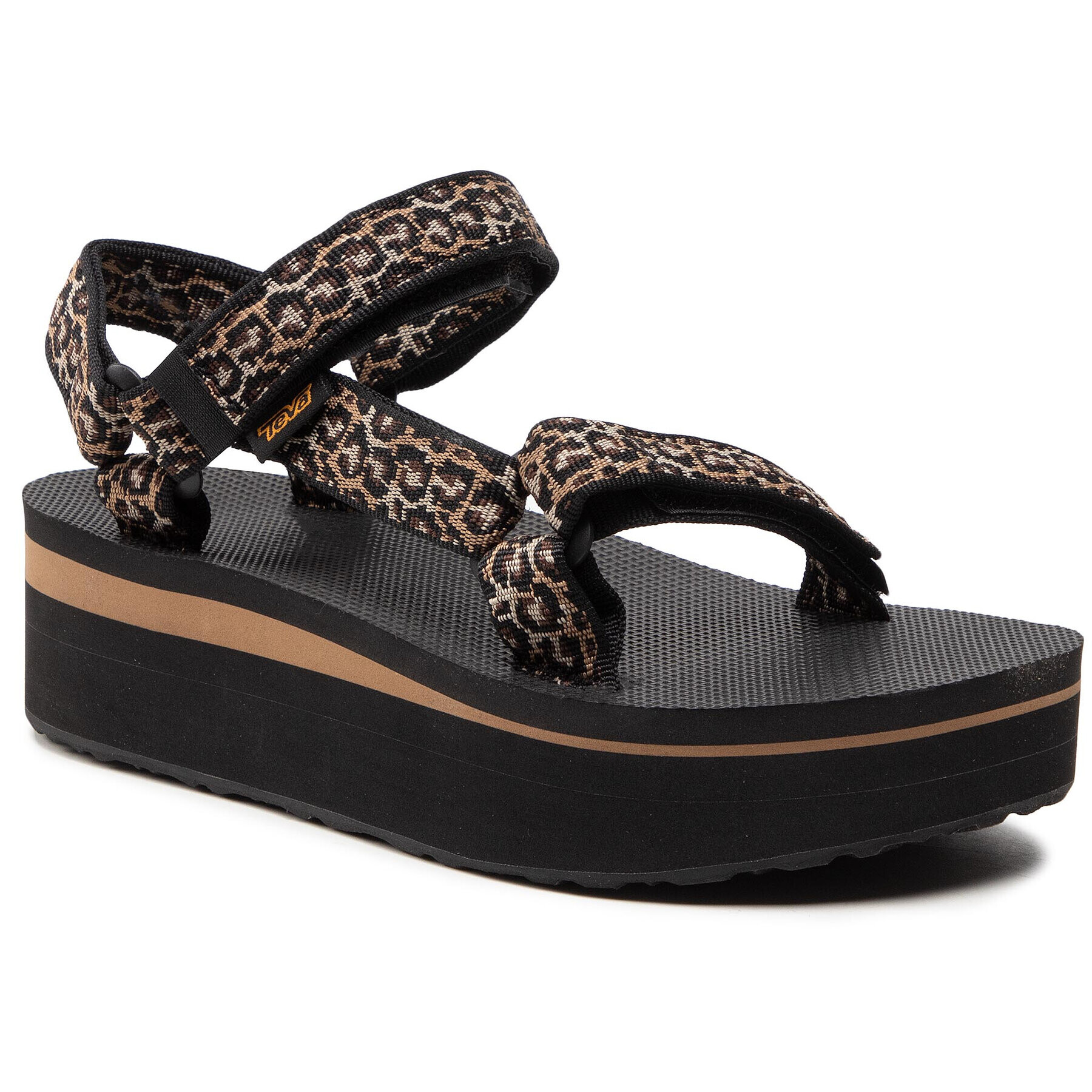 Teva Sandale Flatform Universal 1008844 Negru - Pled.ro