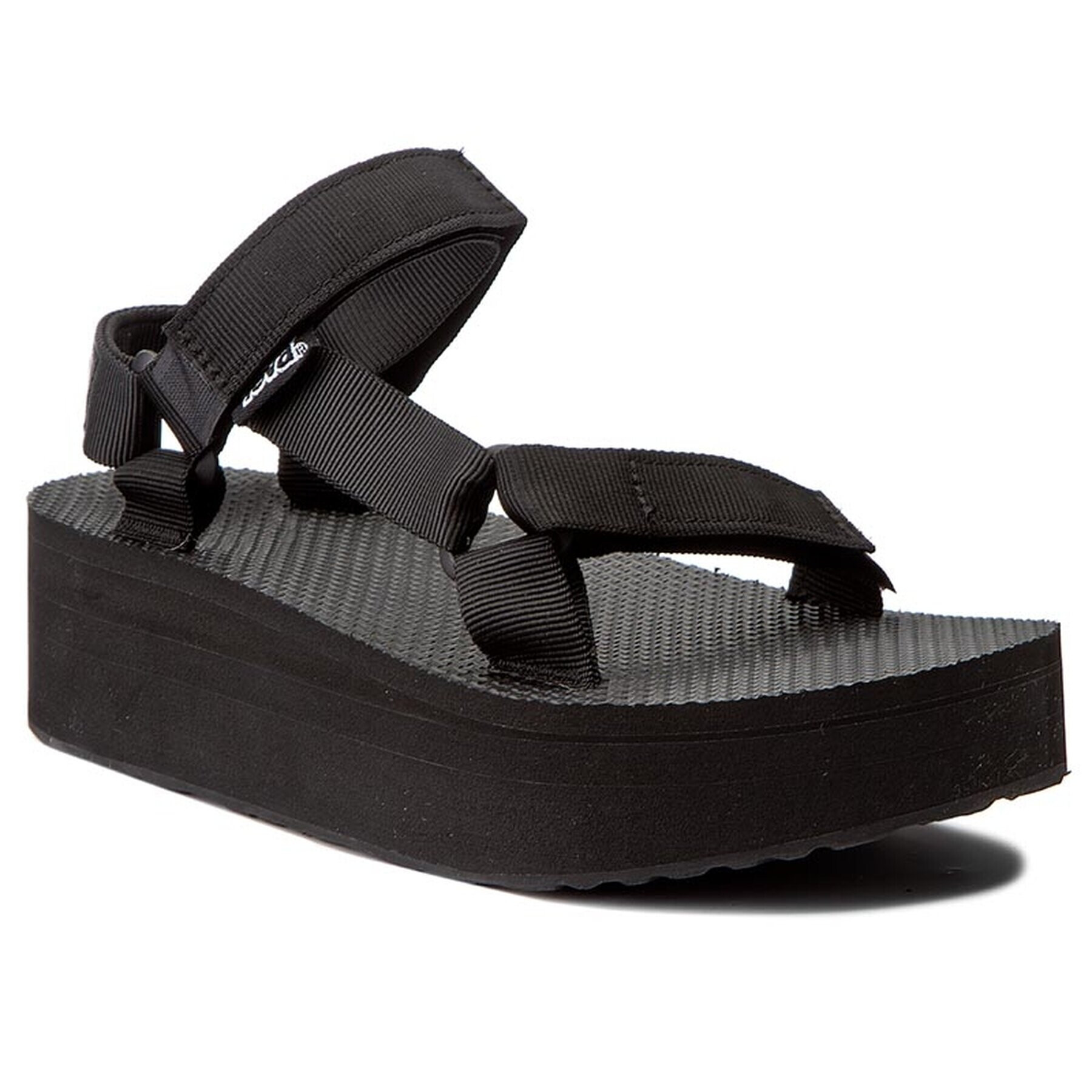 Teva Sandale Flatform Universal 1008844 Negru - Pled.ro