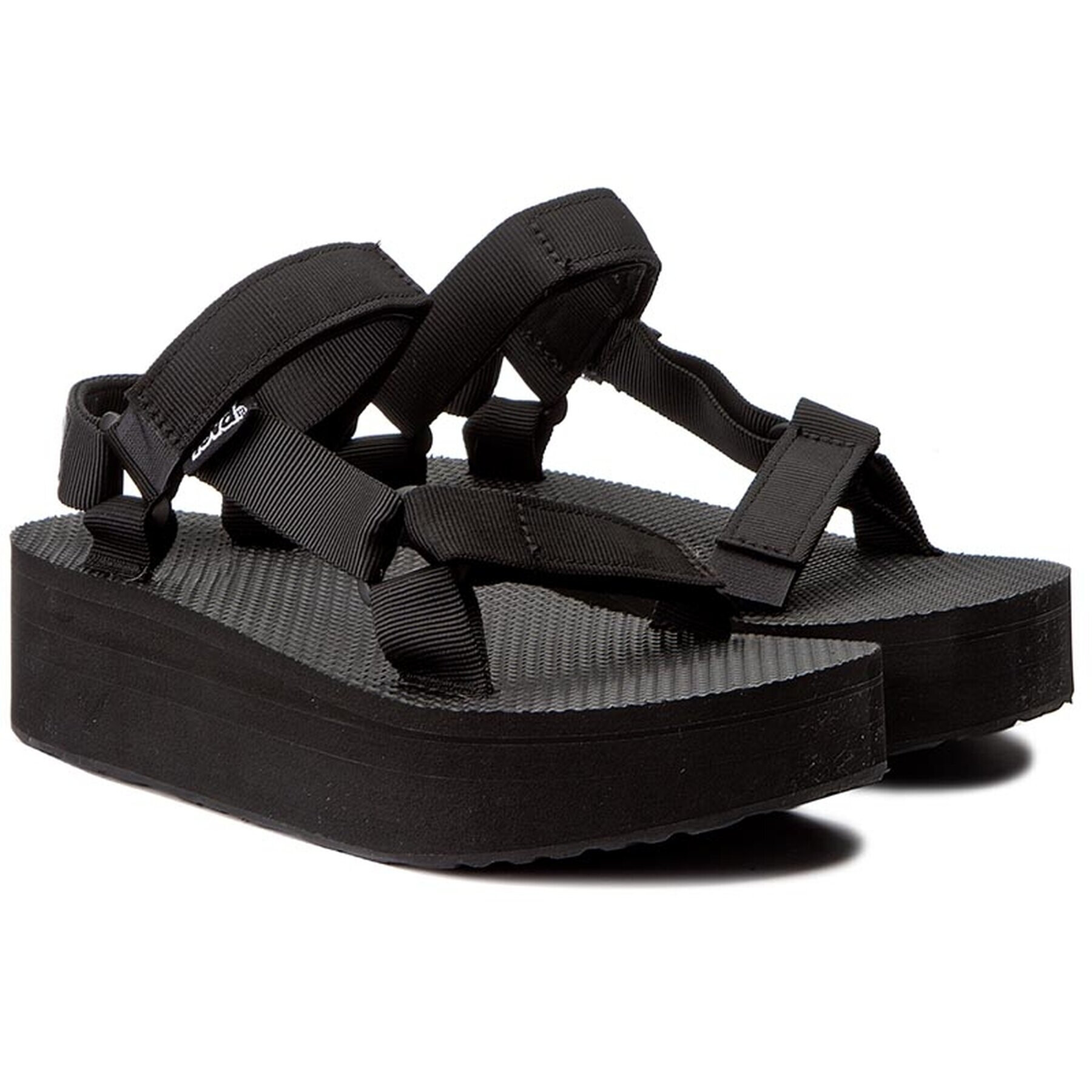 Teva Sandale Flatform Universal 1008844 Negru - Pled.ro