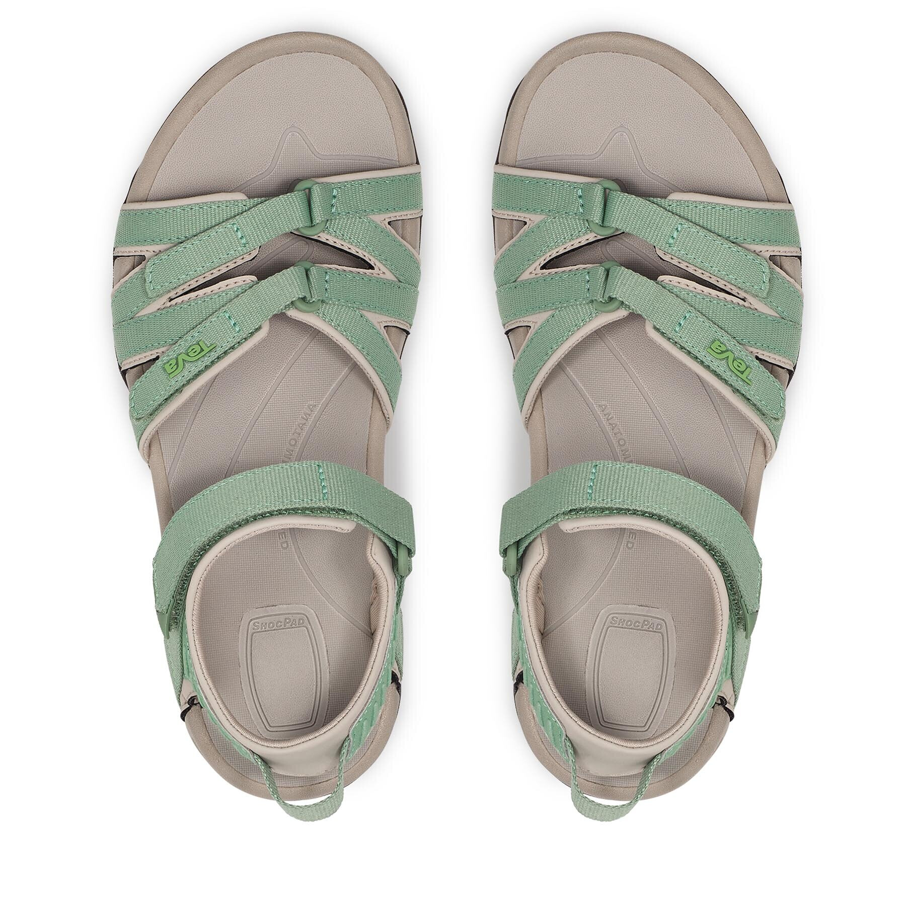 Teva Sandale Tirra 4266 Verde - Pled.ro