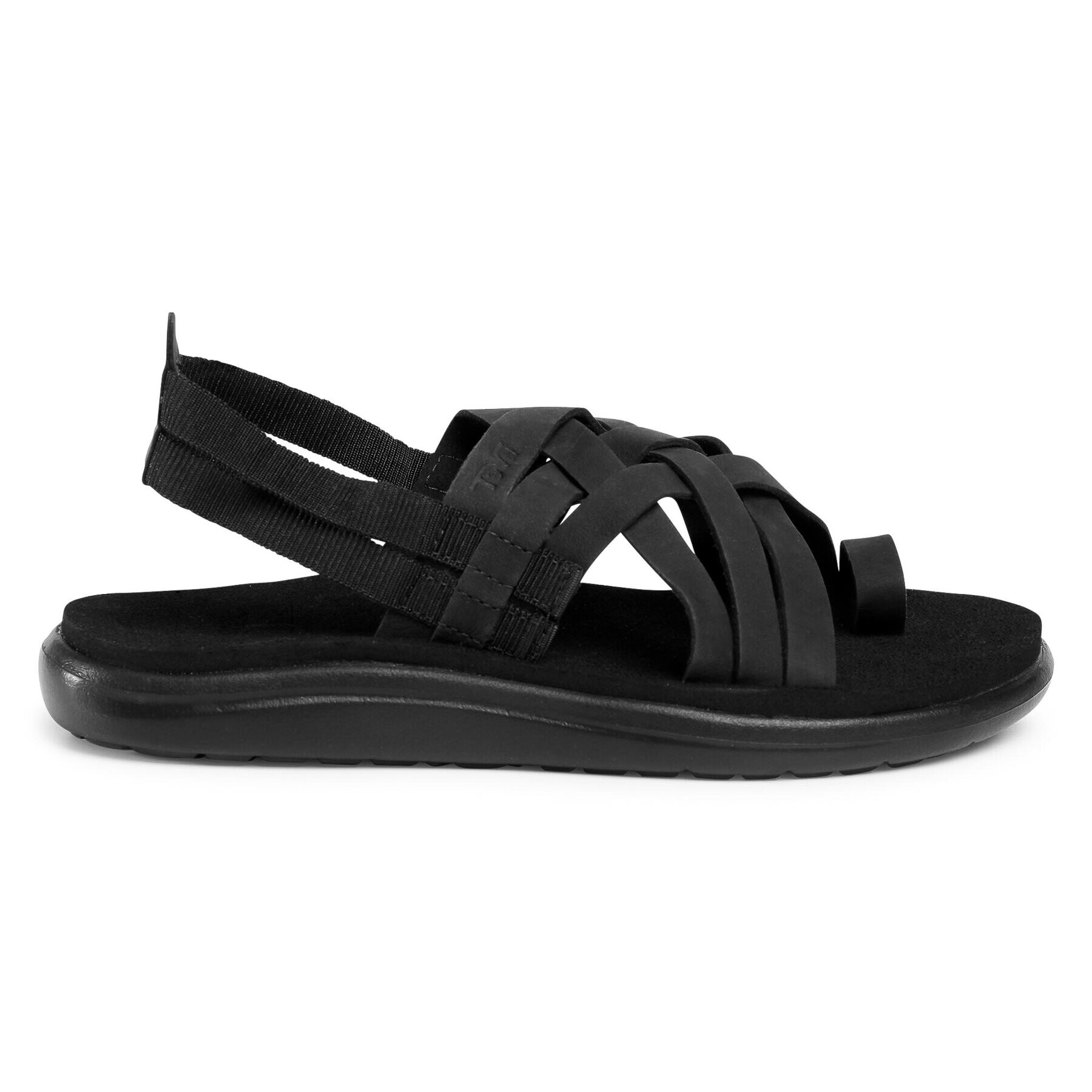 Teva Sandale Voya Strappy Leather 1106868 Negru - Pled.ro