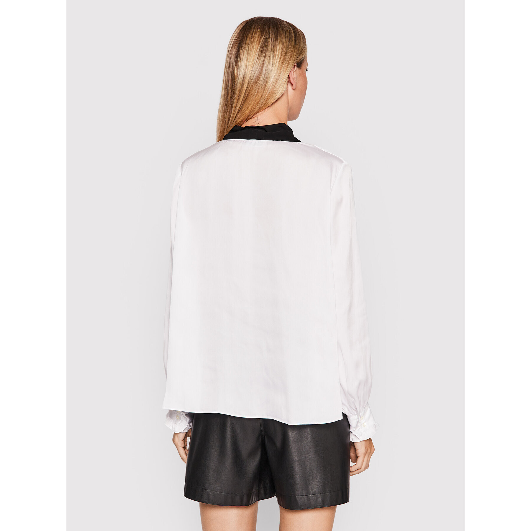 The Kooples Cămașă FTOP25020K Alb Relaxed Fit - Pled.ro