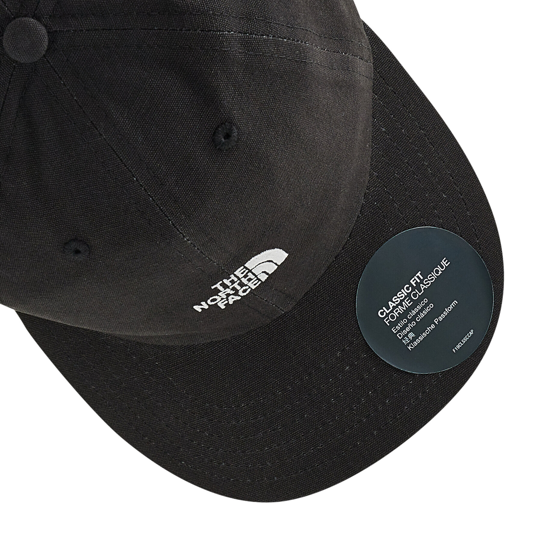 The North Face Șapcă Washed Norm Hat NF0A3FKNJK3-1 Negru - Pled.ro