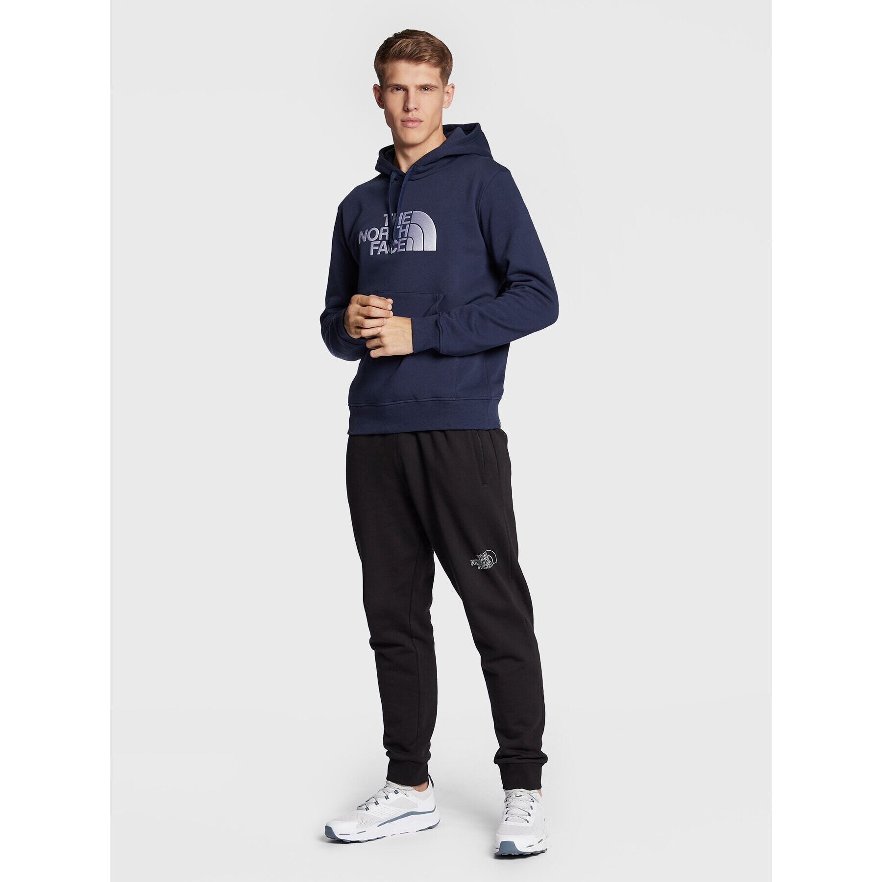 The North Face Bluză Drew Peak NF00AHJY Bleumarin Regular Fit - Pled.ro