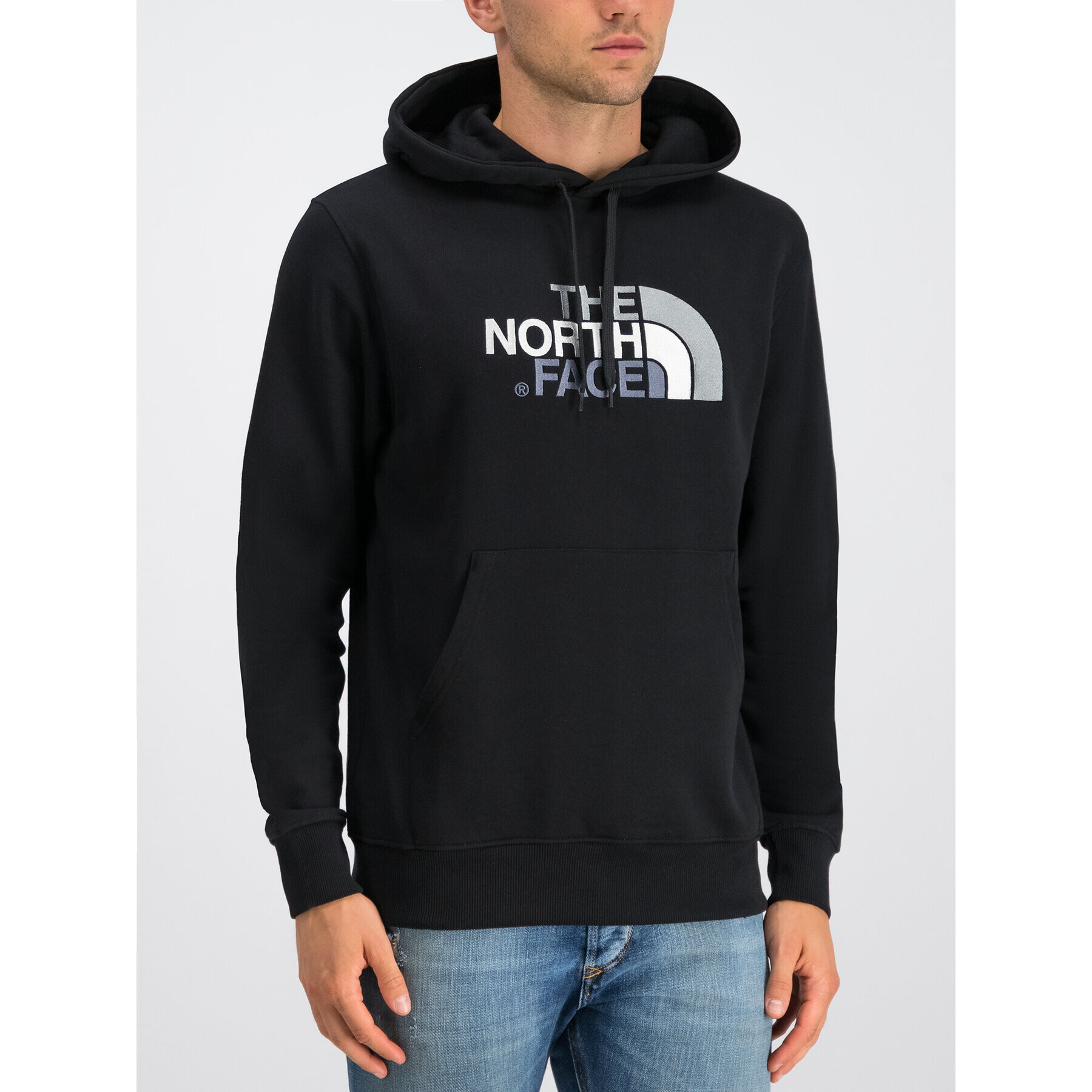 The North Face Bluză Drew Peak NF00AHJY Negru Regular Fit - Pled.ro