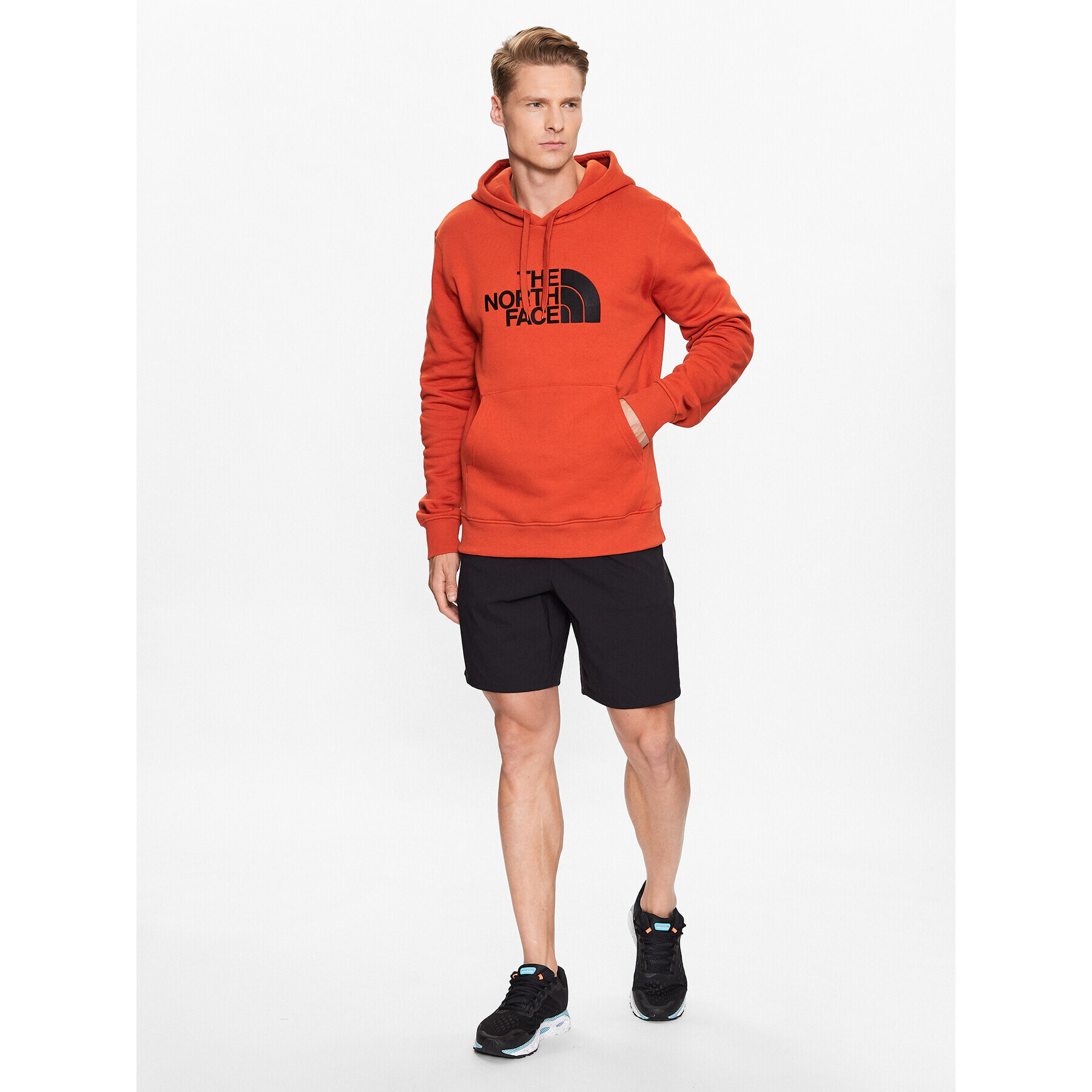 The North Face Bluză Drew Peak NF00AHJY Portocaliu Regular Fit - Pled.ro