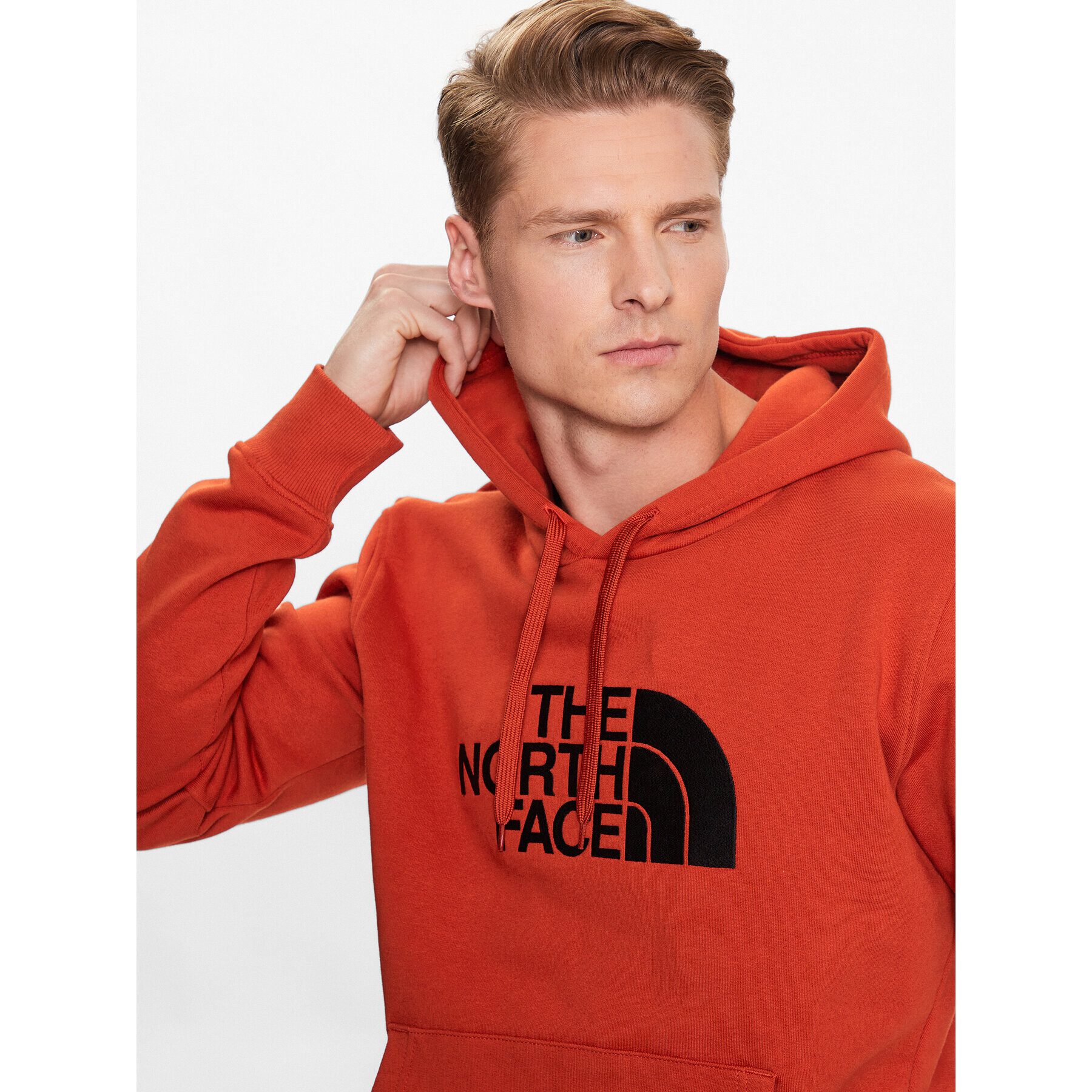 The North Face Bluză Drew Peak NF00AHJY Portocaliu Regular Fit - Pled.ro