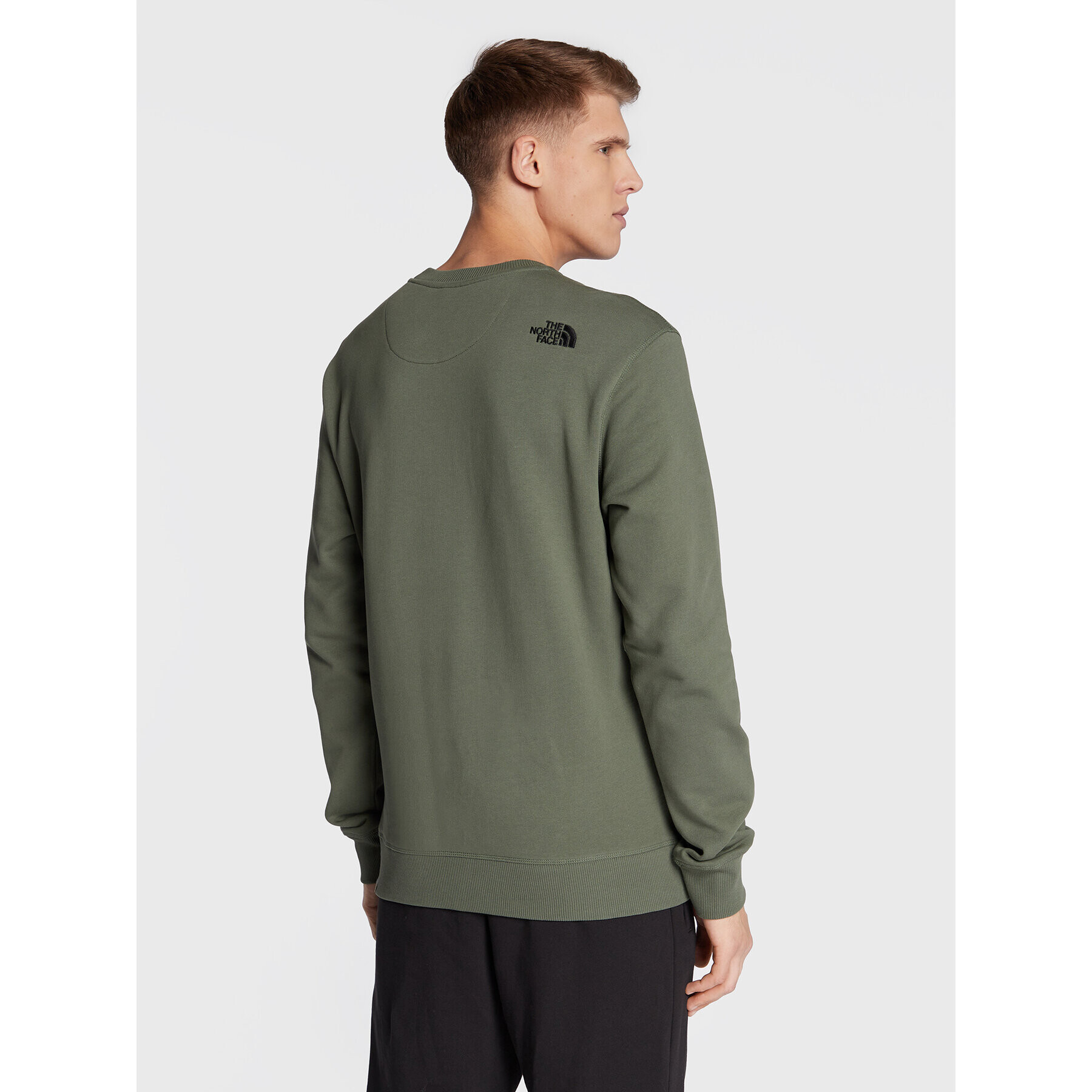 The North Face Bluză Drew Peak NF0A4SVR Verde Regular Fit - Pled.ro