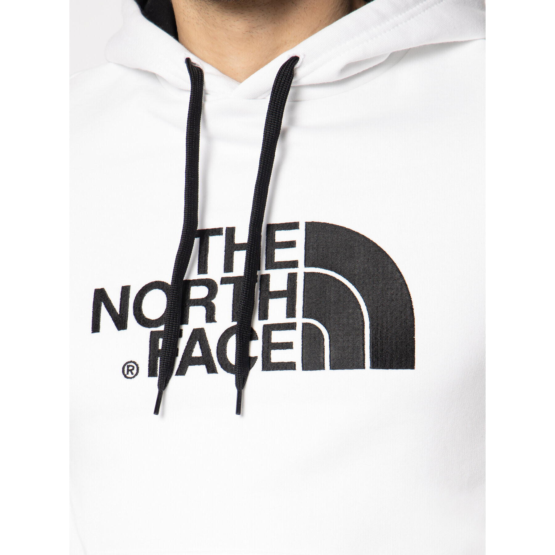 The North Face Bluză Drew Peak Plv Hoodie NF00AHJY Alb Regular Fit - Pled.ro