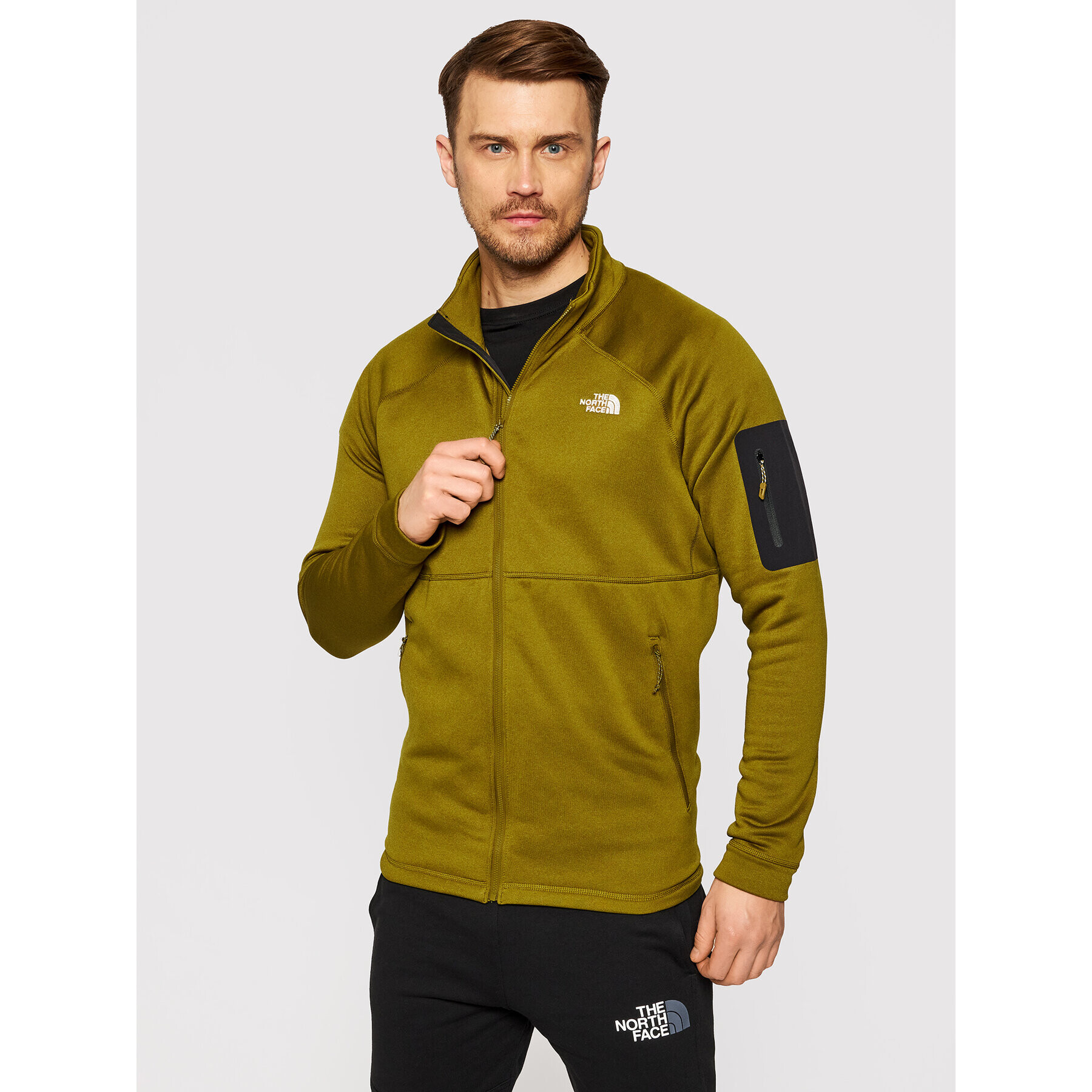 The North Face Bluză Impendor NF0A3L27 Verde Regular Fit - Pled.ro