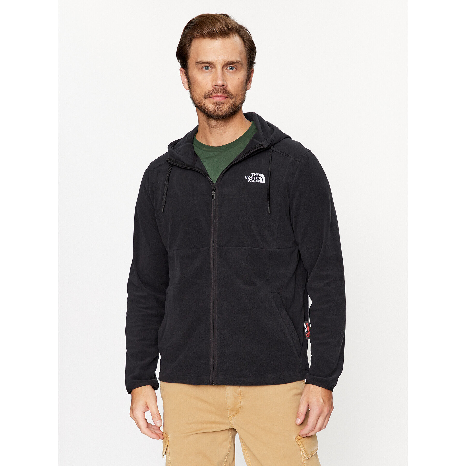 The North Face Bluză M Homesafe Full Zip Fleece HoodieNF0A855JKX71 Negru Regular Fit - Pled.ro