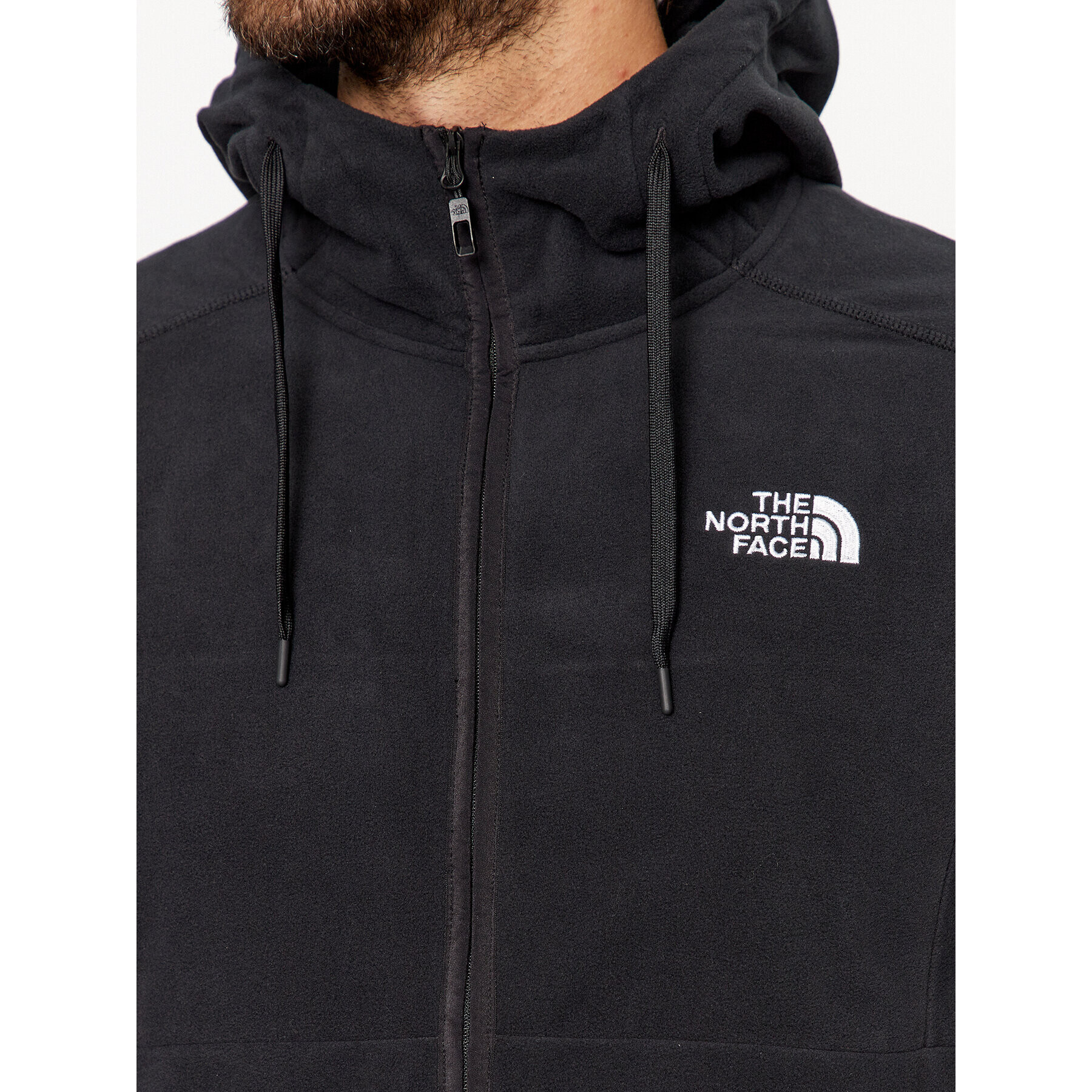 The North Face Bluză M Homesafe Full Zip Fleece HoodieNF0A855JKX71 Negru Regular Fit - Pled.ro