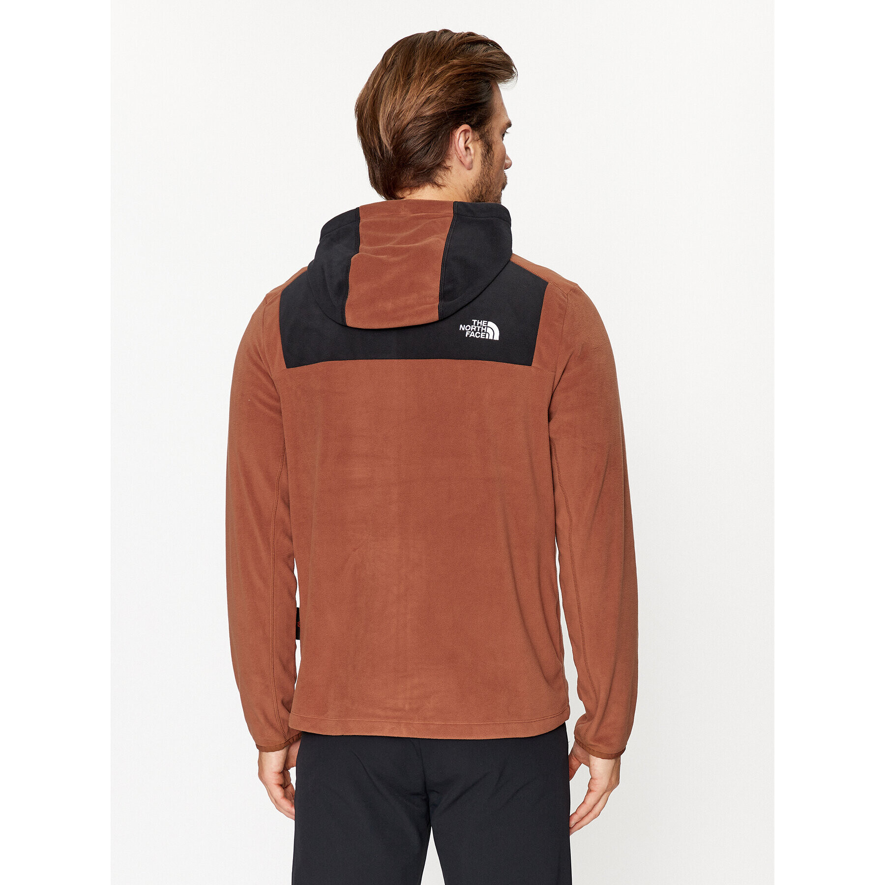 The North Face Bluză M Homesafe Full Zip Fleece HoodieNF0A855JWEW1 Maro Regular Fit - Pled.ro