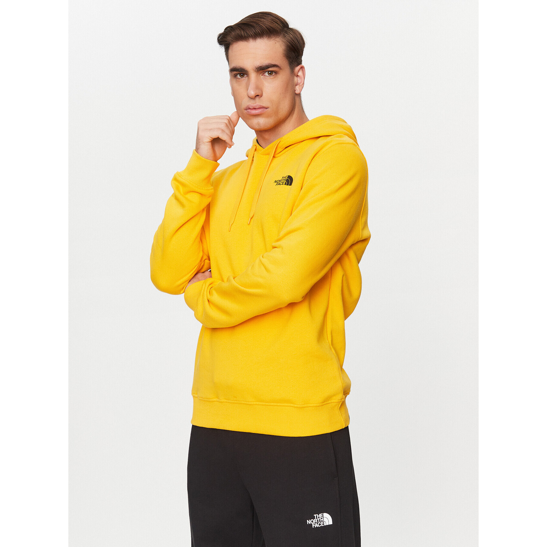 The North Face Bluză M Seasonal Drew Peak Pullover - EuNF0A2TUV56P1 Galben Regular Fit - Pled.ro