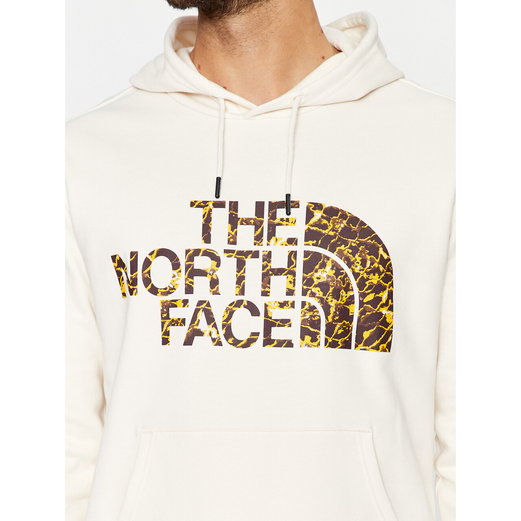 The North Face Bluză M Standard Hoodie - EuNF0A3XYDO4O1 Alb Regular Fit - Pled.ro