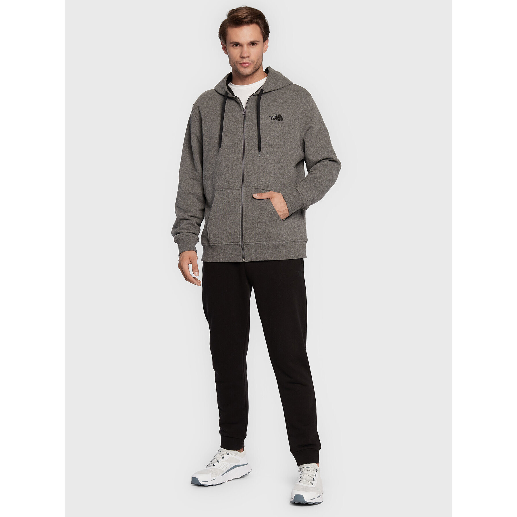 The North Face Bluză Open Gate NF00CG46 Gri Regular Fit - Pled.ro