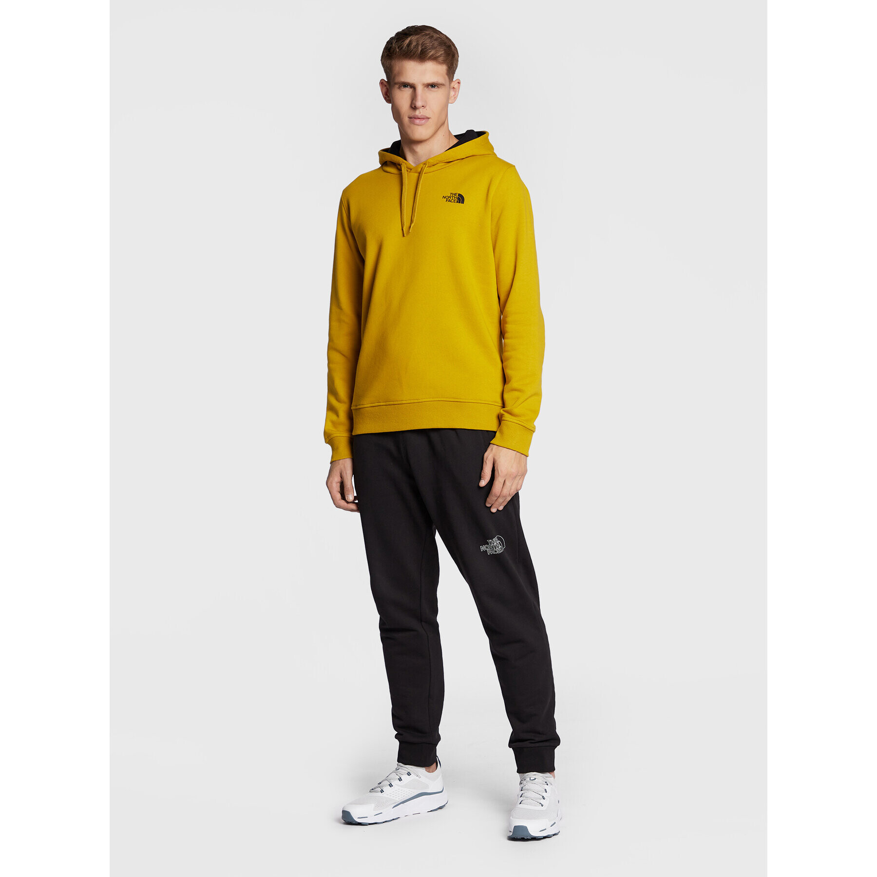 The North Face Bluză Seasonal Drew Peak NF0A2TUV Galben Regular Fit - Pled.ro