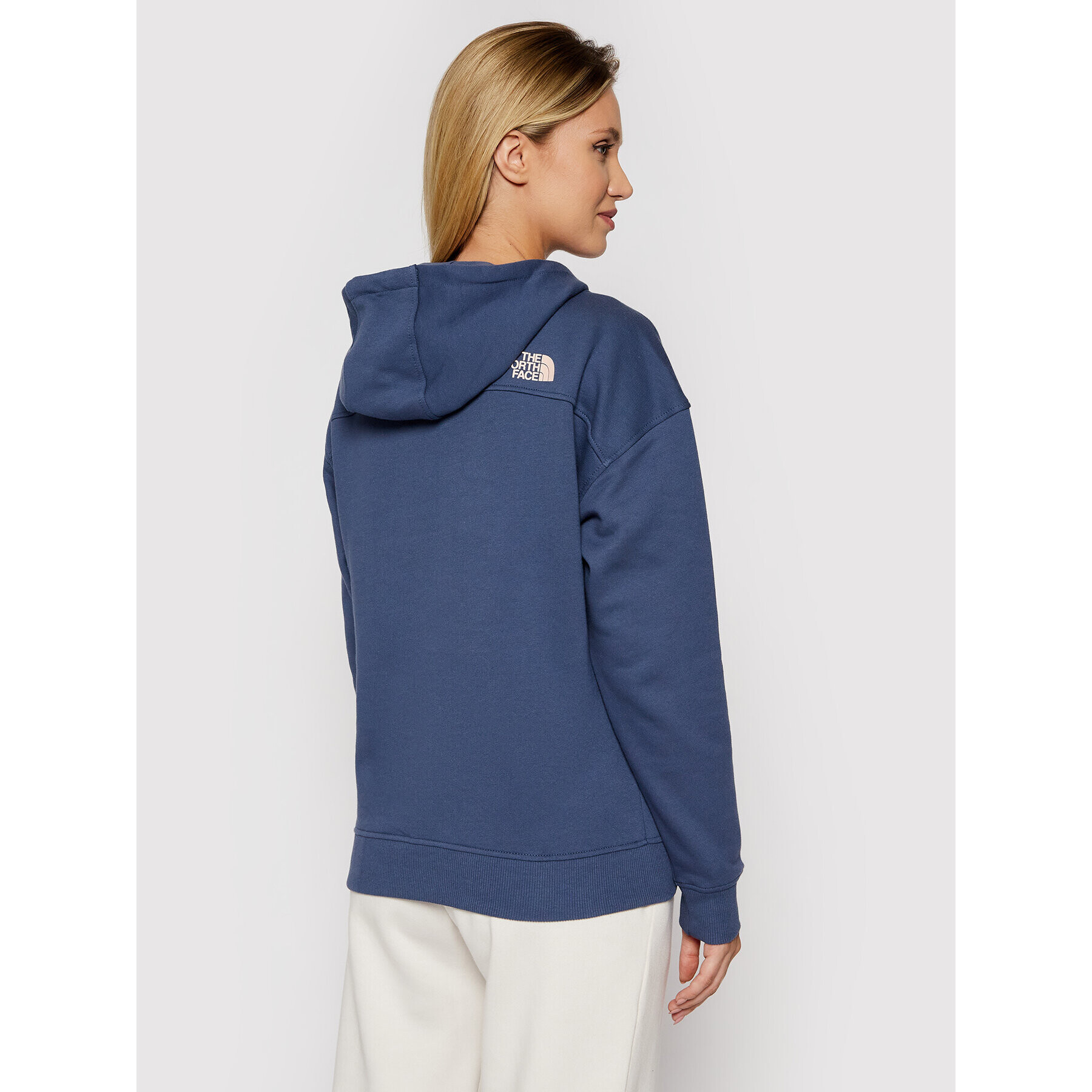 The North Face Bluză W Light Drew Peak Hoodie NF0A3RZ4 Bleumarin Regular Fit - Pled.ro