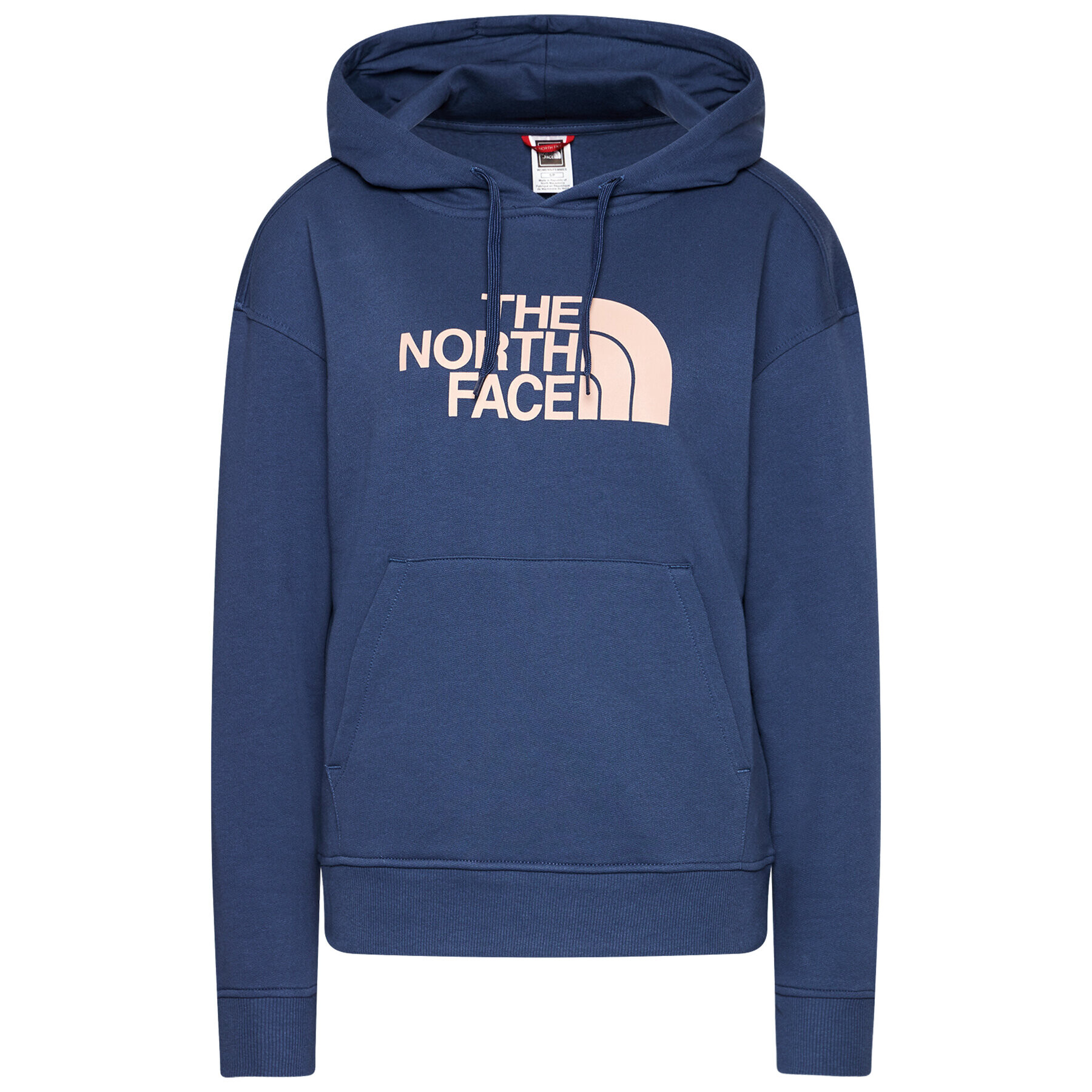 The North Face Bluză W Light Drew Peak Hoodie NF0A3RZ4 Bleumarin Regular Fit - Pled.ro