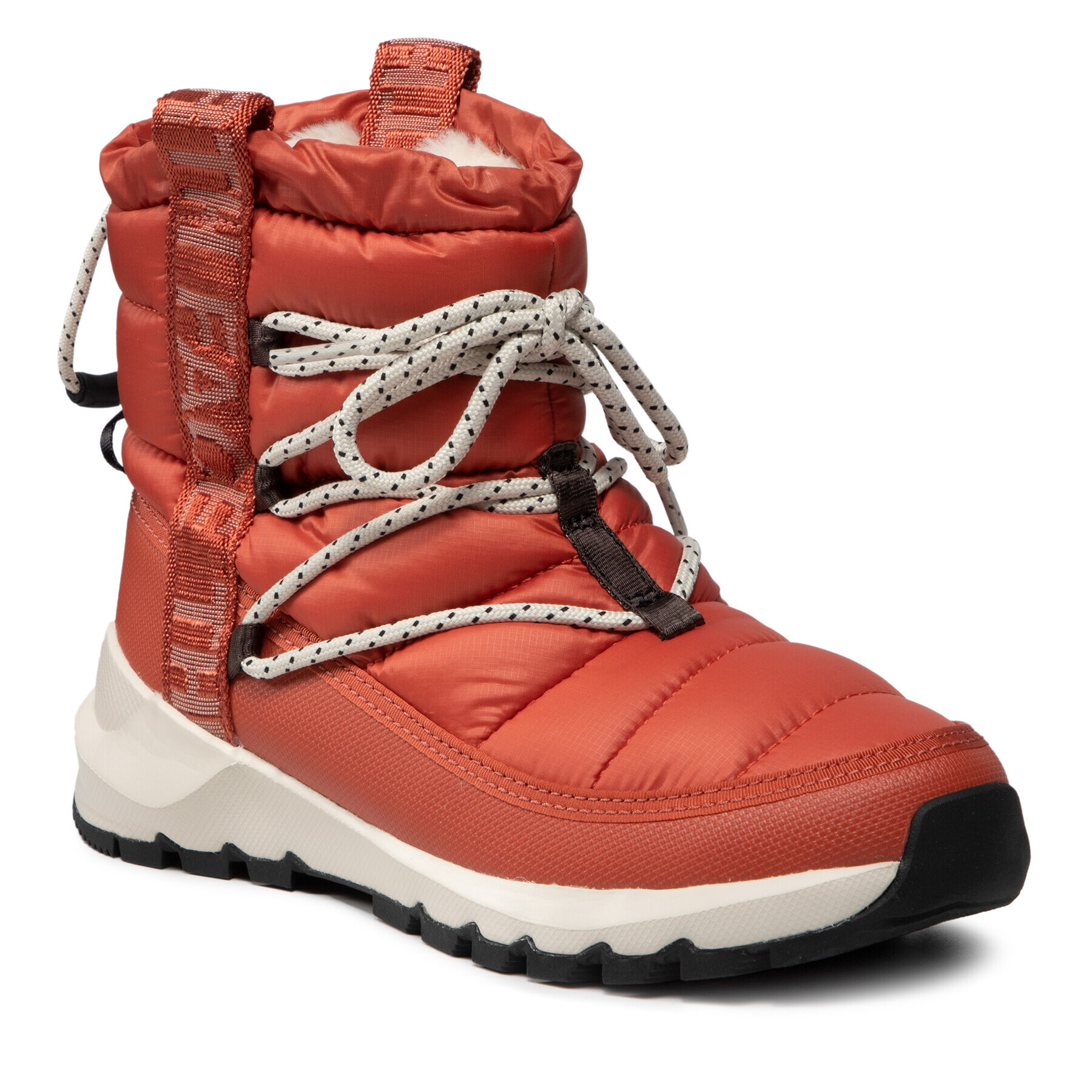 The North Face Cizme de zăpadă Thermoball Lace Up NF0A4AZGT971 Portocaliu - Pled.ro