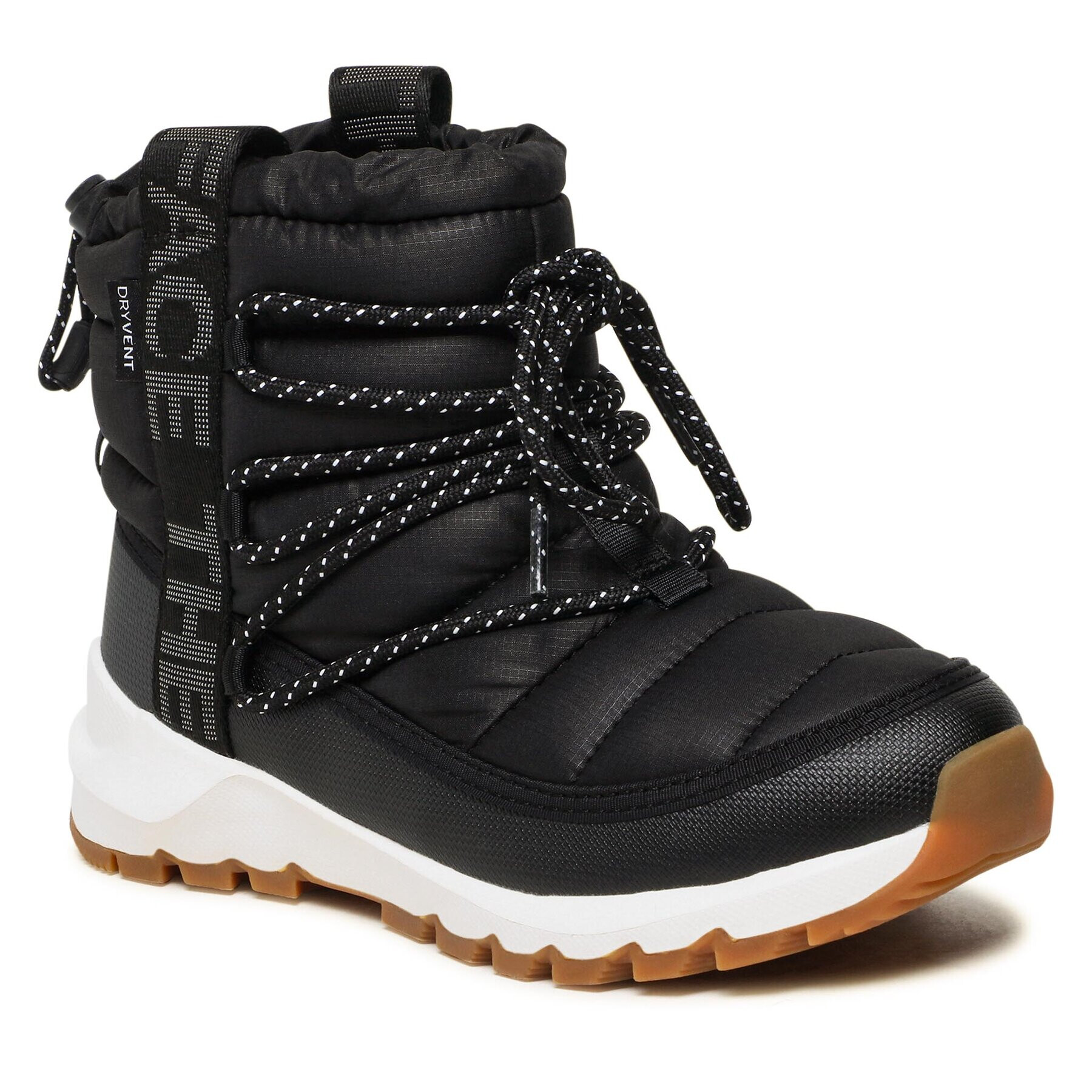 The North Face Cizme de zăpadă Thermoball Lace Up Wp NF0A5LWDR0G-050 Negru - Pled.ro