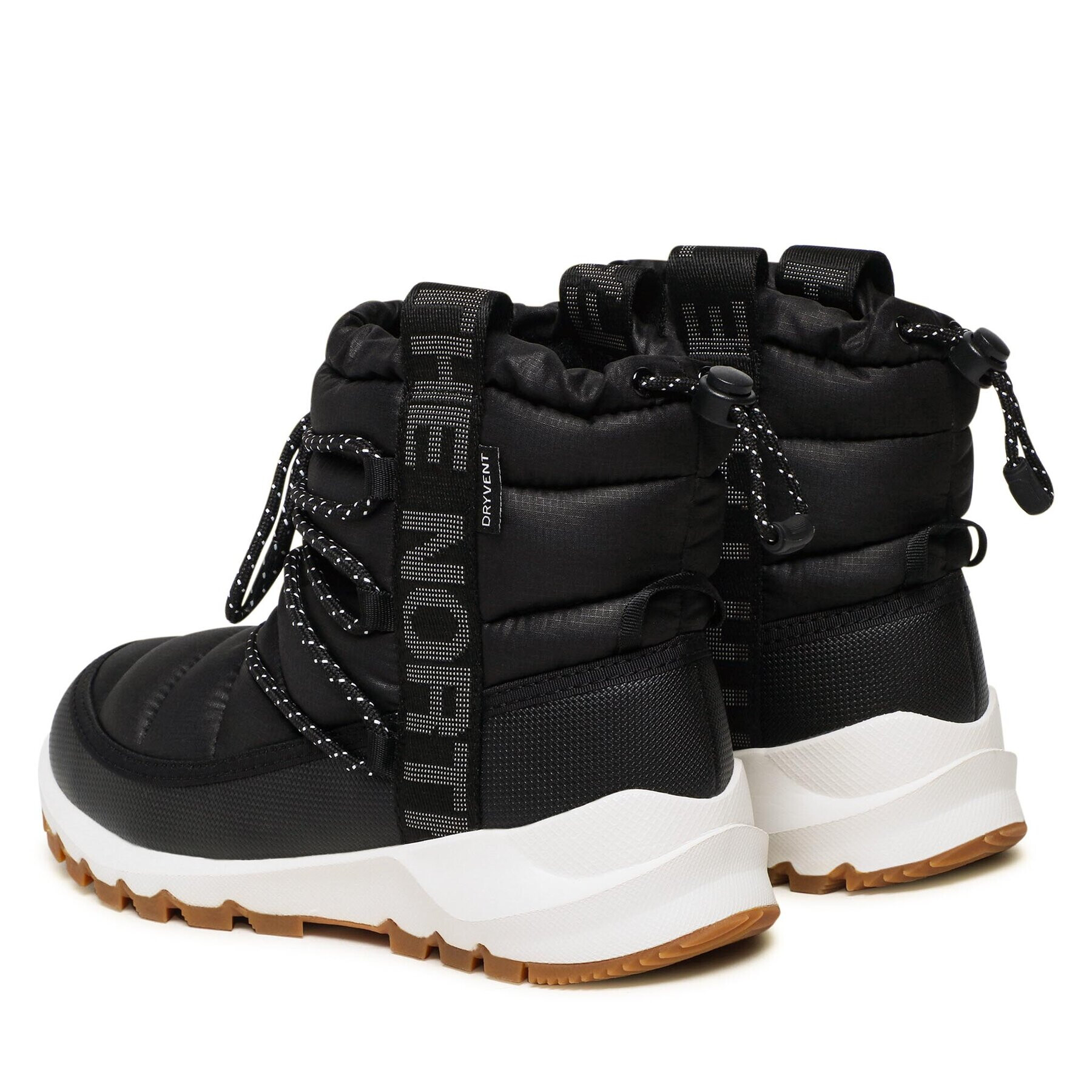 The North Face Cizme de zăpadă Thermoball Lace Up Wp NF0A5LWDR0G-050 Negru - Pled.ro