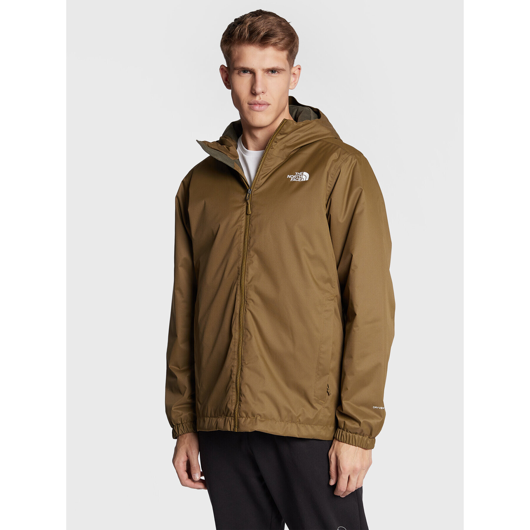 The North Face Geacă de iarnă Quest NF00C302 Verde Regular Fit - Pled.ro