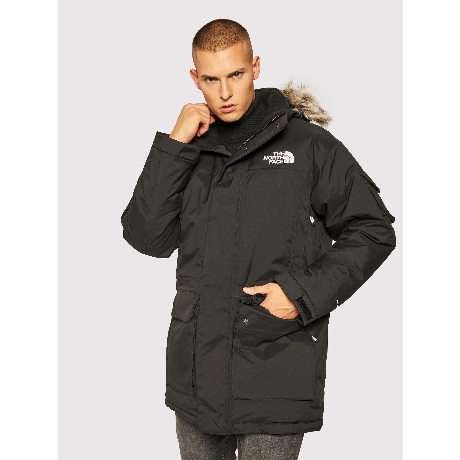 The North Face Geacă de iarnă Recycled Mcmurdo NF0A4M8G Negru Regular Fit - Pled.ro