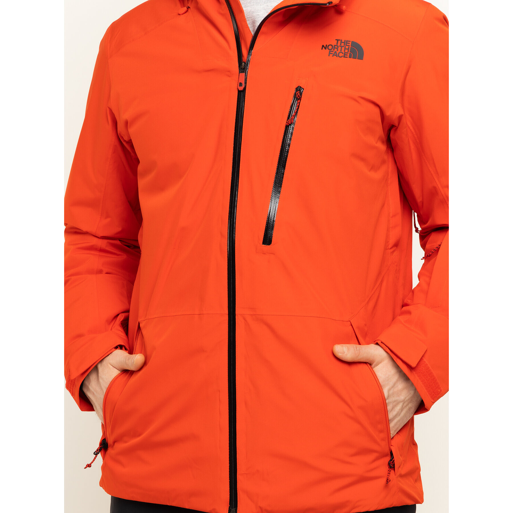 The North Face Geacă de schi Descendit NF0A3LZL Roșu Regular Fit - Pled.ro