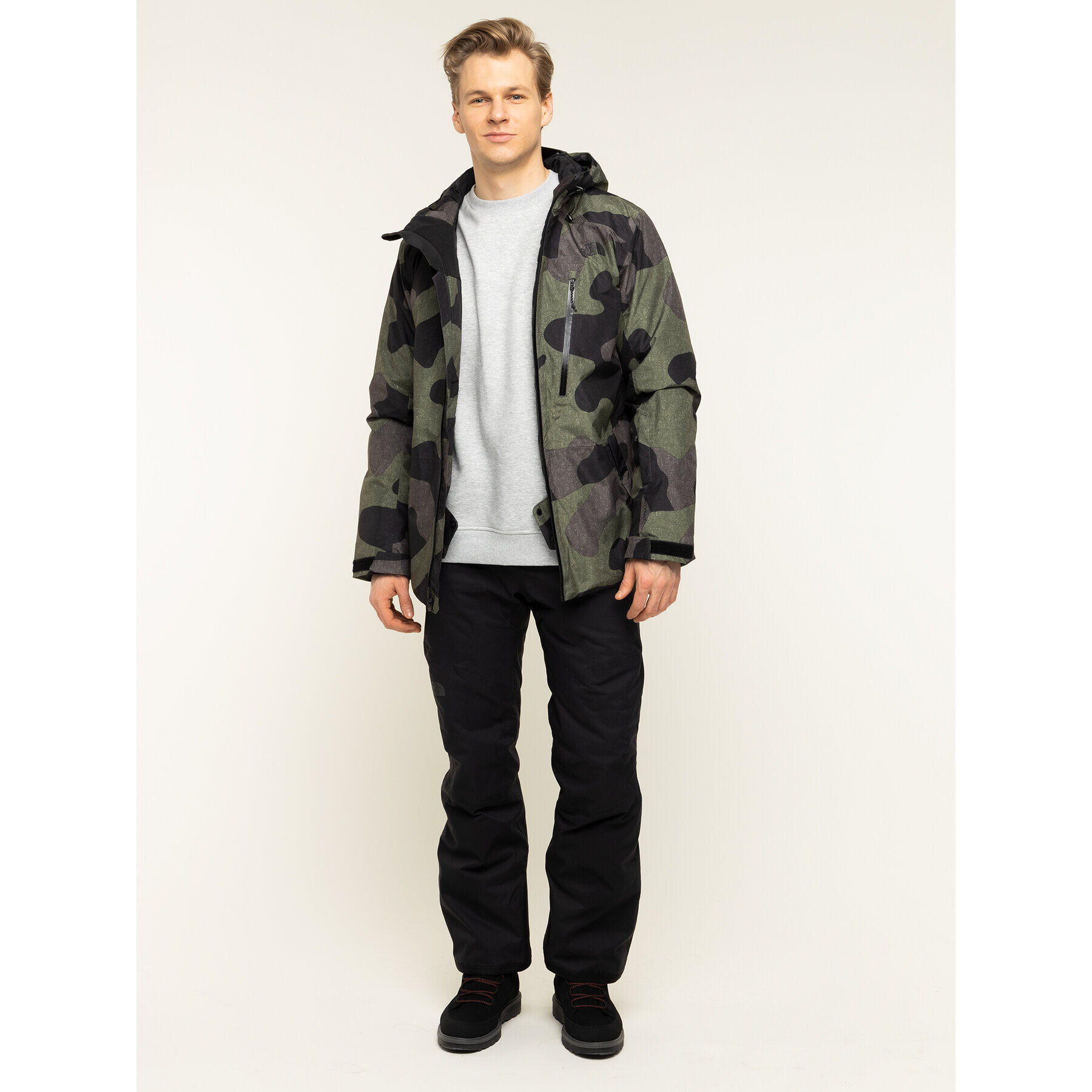 The North Face Geacă de schi Descendit NF0A3LZL Verde Regular Fit - Pled.ro