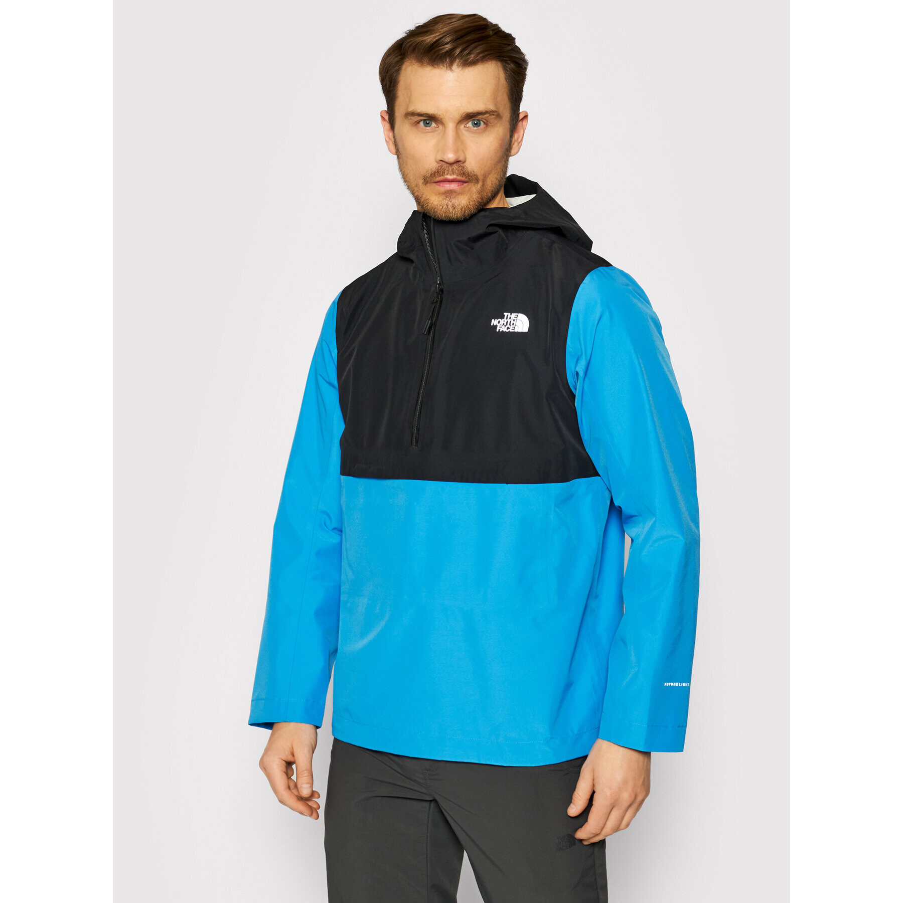 The North Face Geacă de vânt Arque NF0A4AGX Albastru Regular Fit - Pled.ro