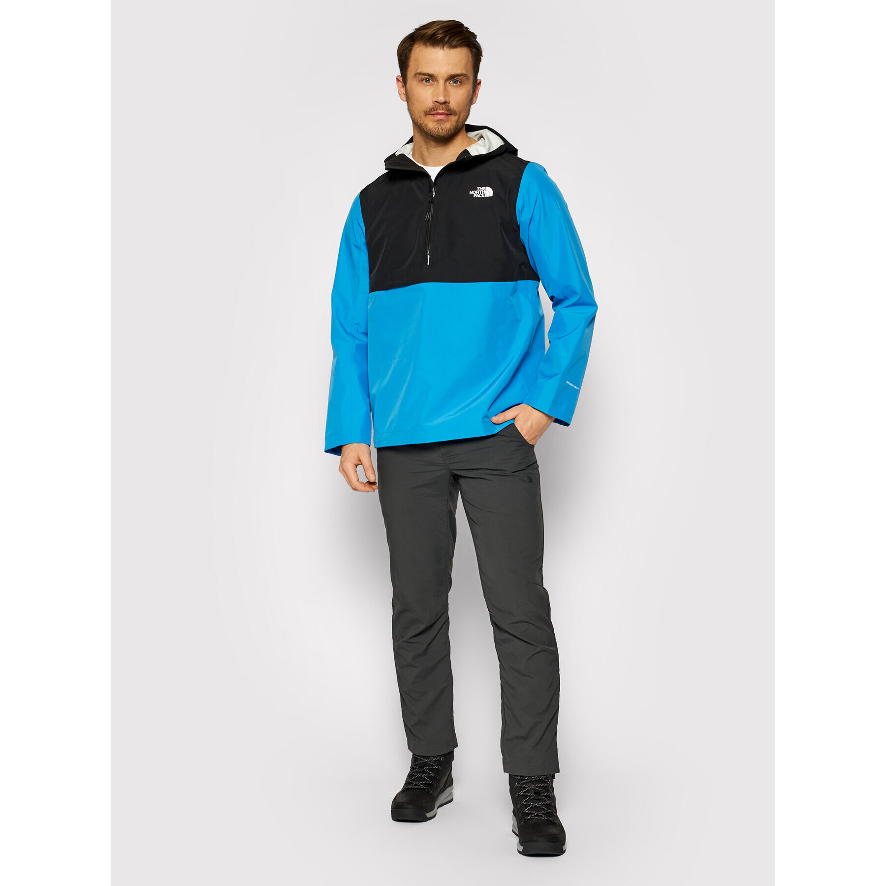 The North Face Geacă de vânt Arque NF0A4AGX Albastru Regular Fit - Pled.ro