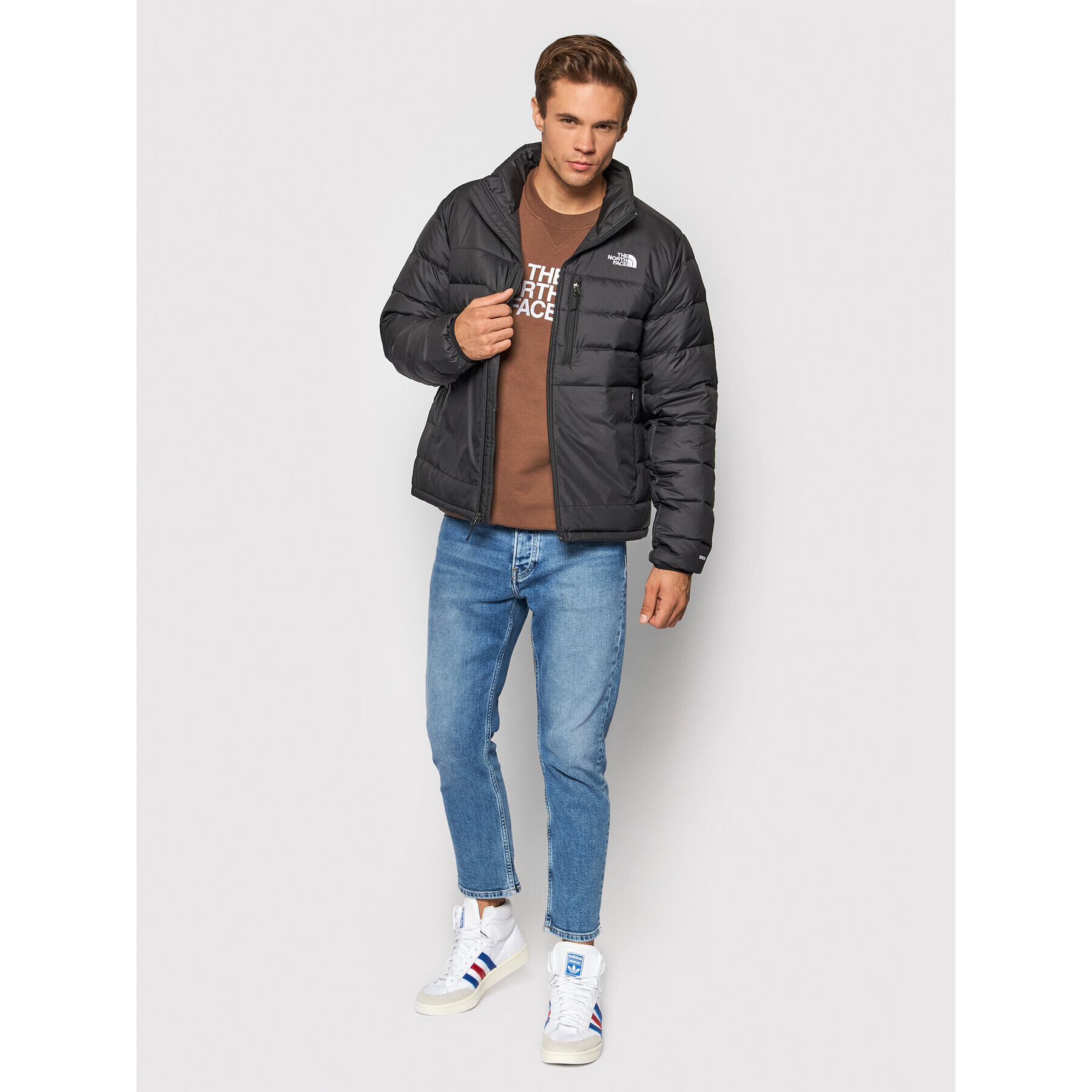 The North Face Geacă din puf Acncga NF0A4R29 Negru Regular Fit - Pled.ro