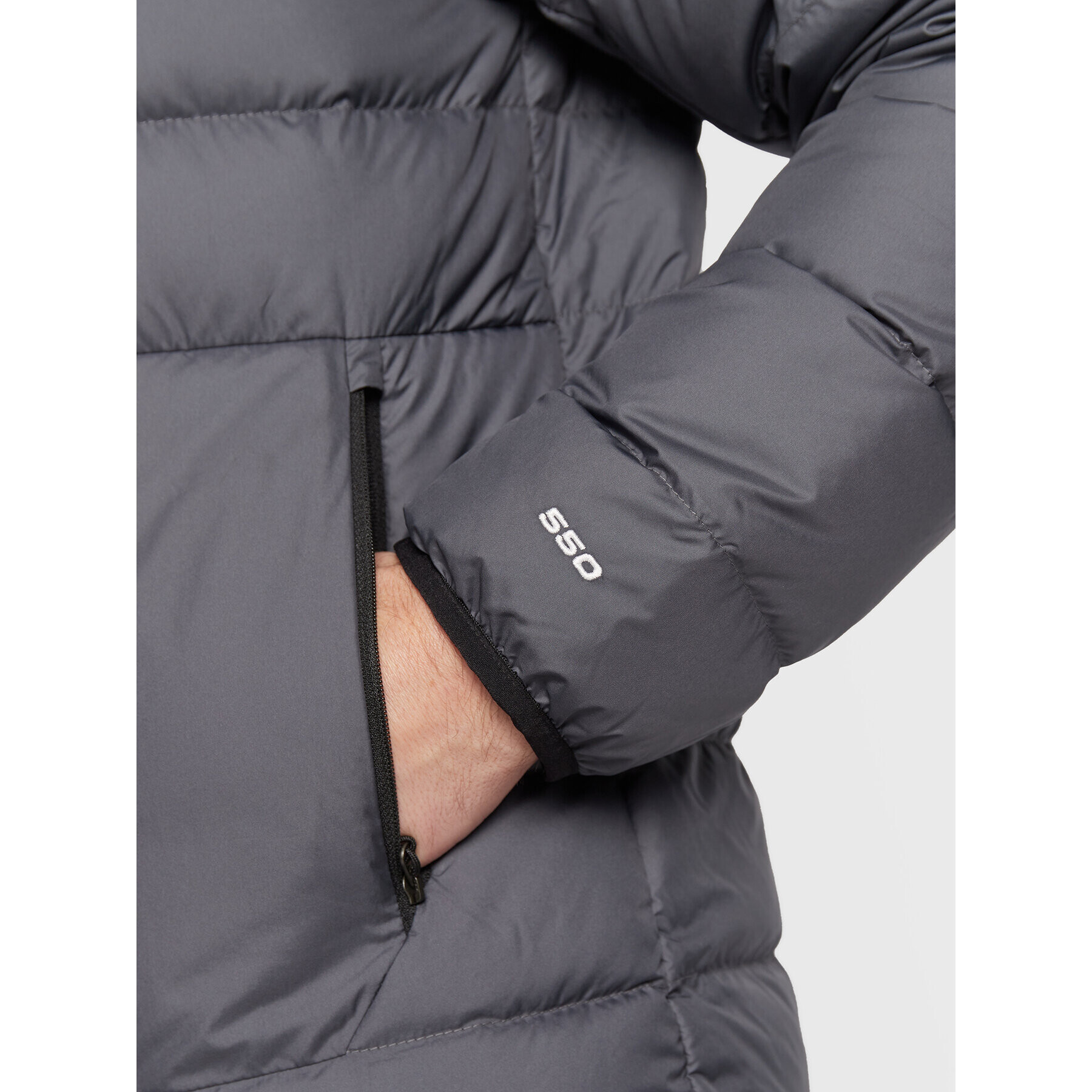 The North Face Geacă din puf Aconcagua NF0A4R26 Gri Regular Fit - Pled.ro