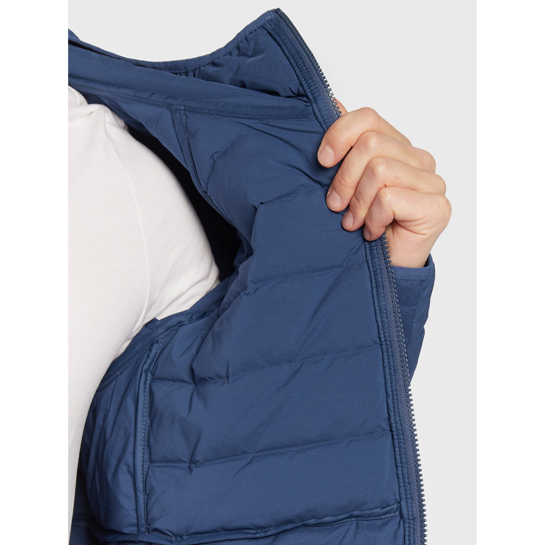 The North Face Geacă din puf Belleview NF0A7UJE Bleumarin Regular Fit - Pled.ro