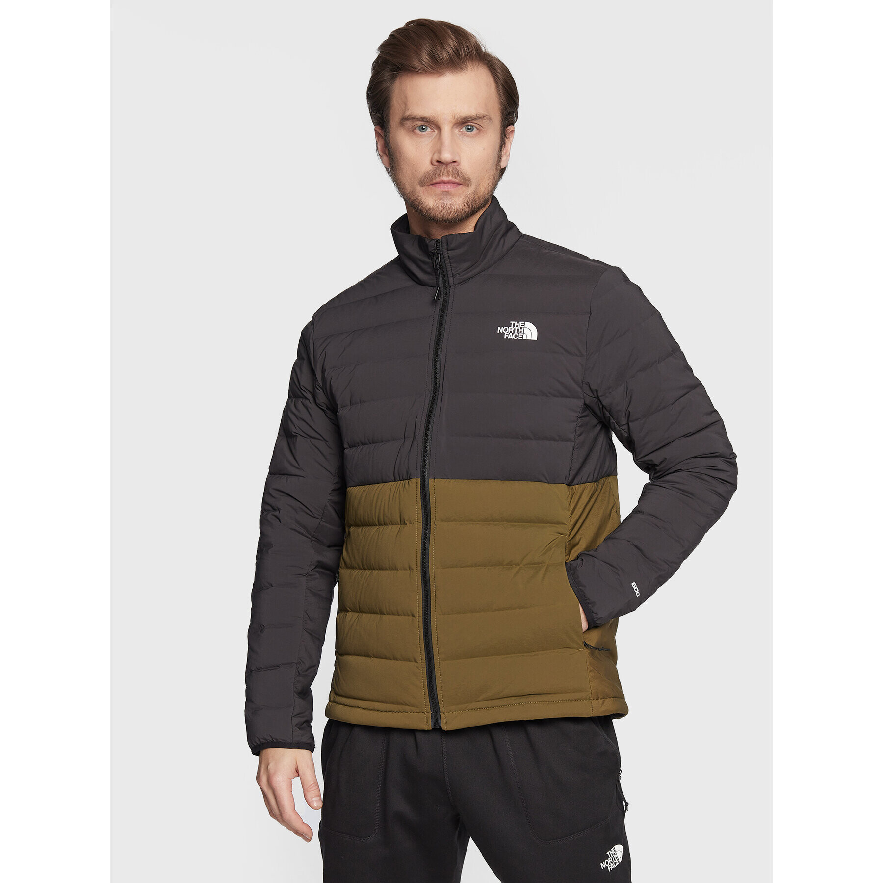 The North Face Geacă din puf Belleview NF0A7UJF Verde Slim Fit - Pled.ro