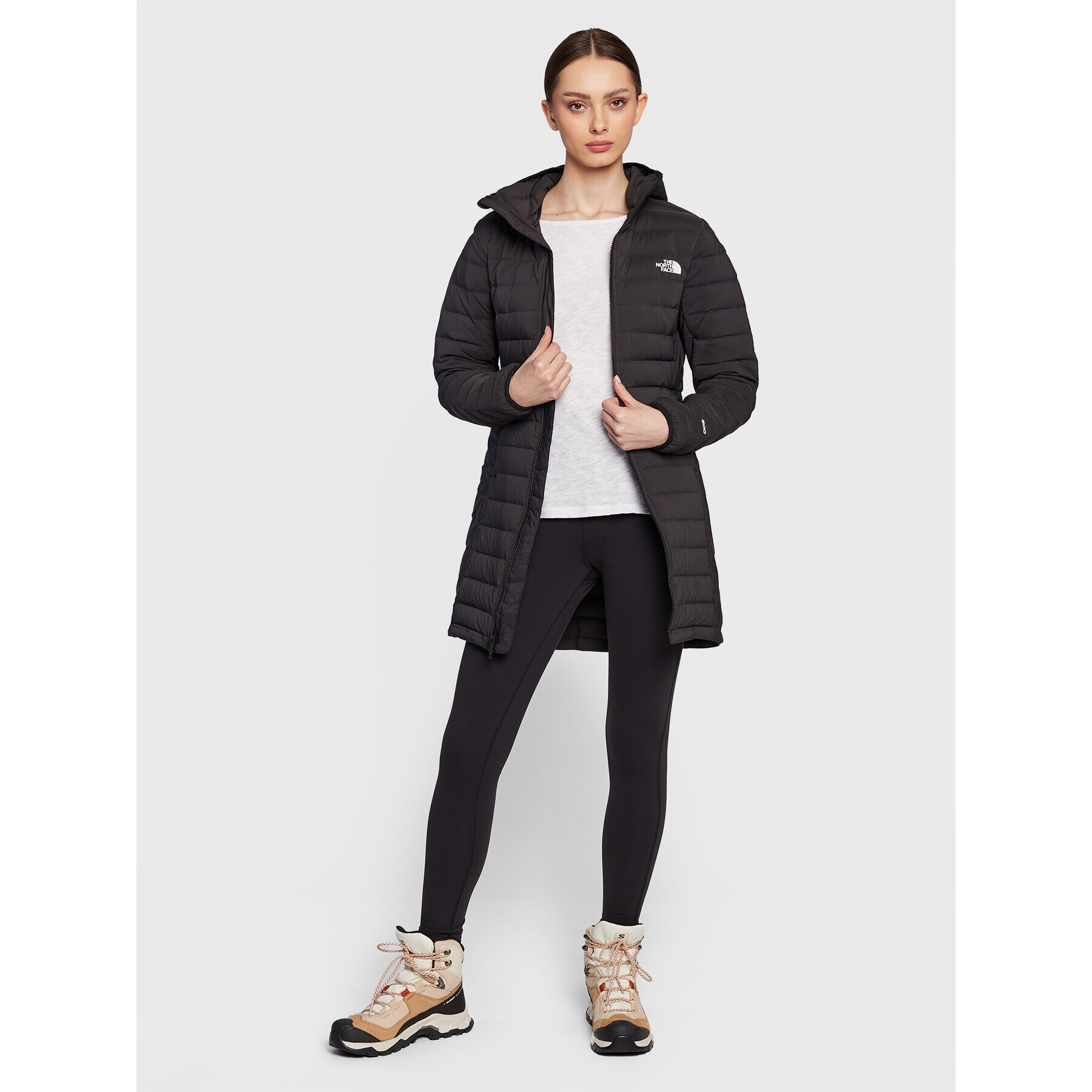 The North Face Geacă din puf Belleview NF0A7UK7 Negru Regular Fit - Pled.ro