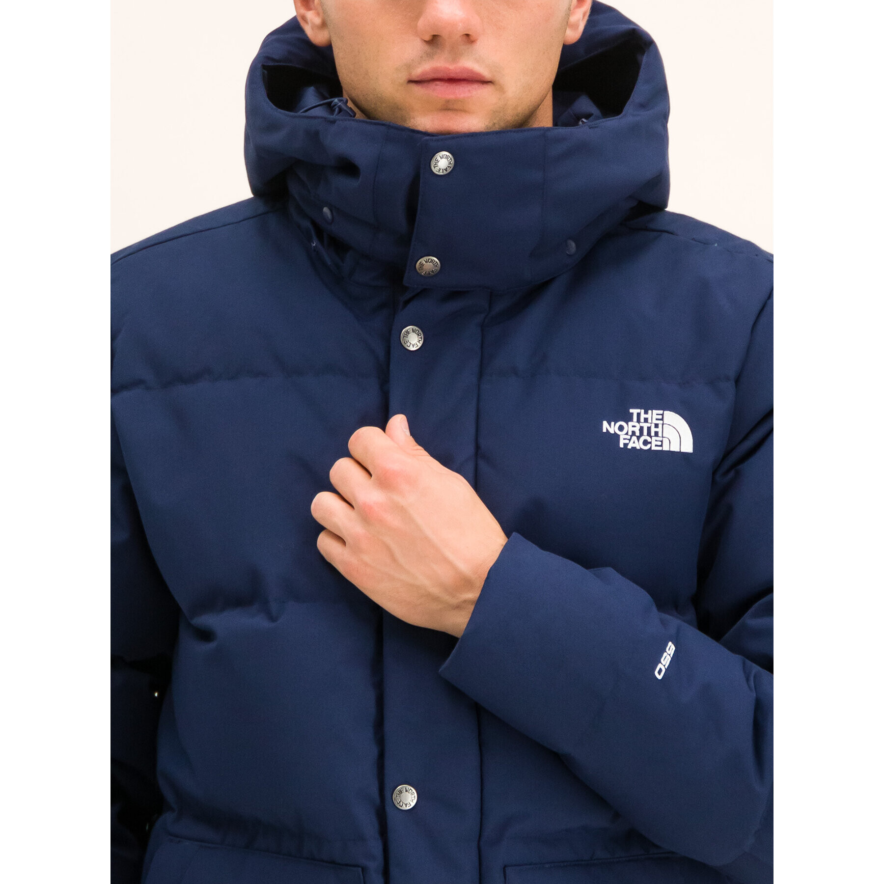 The North Face Geacă din puf Box Canyon NF0A3Y25 Bleumarin Regular Fit - Pled.ro