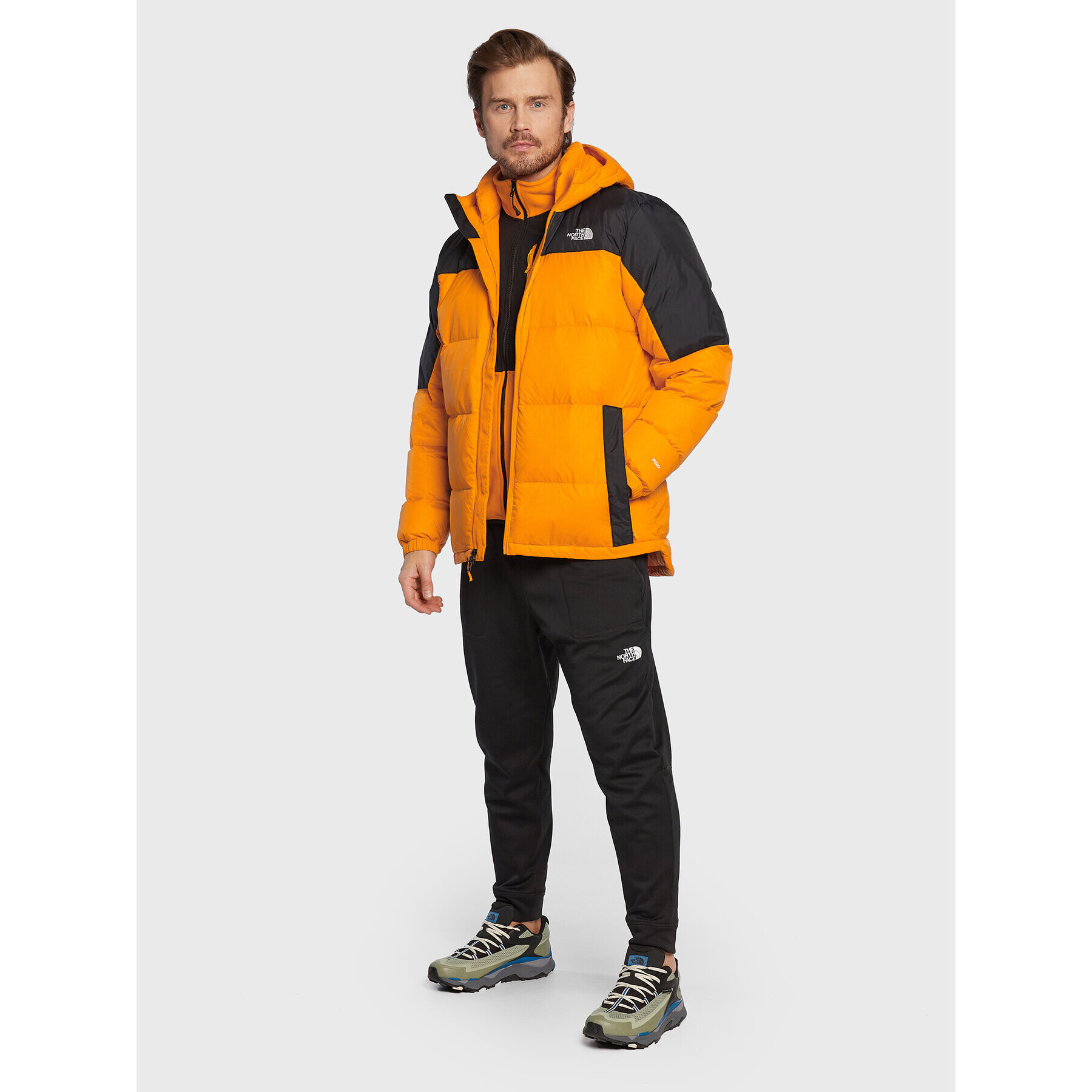 The North Face Geacă din puf Diablo NF0A4M9L Portocaliu Regular Fit - Pled.ro