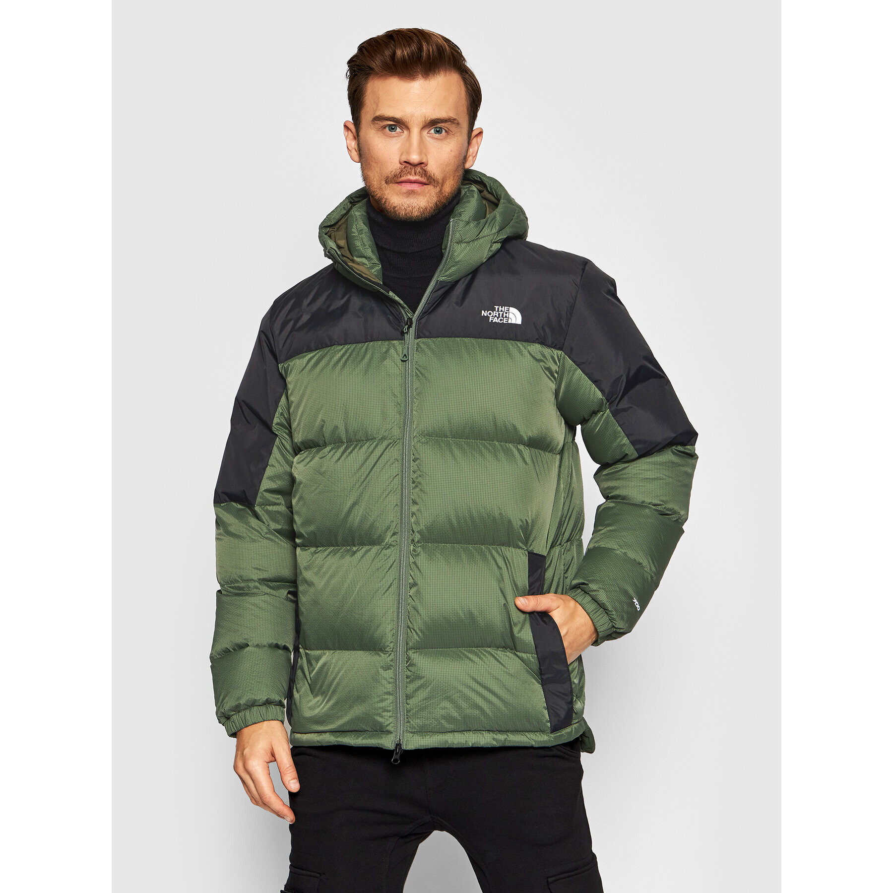 The North Face Geacă din puf Diablo NF0A4M9LWTQ Verde Regular Fit - Pled.ro