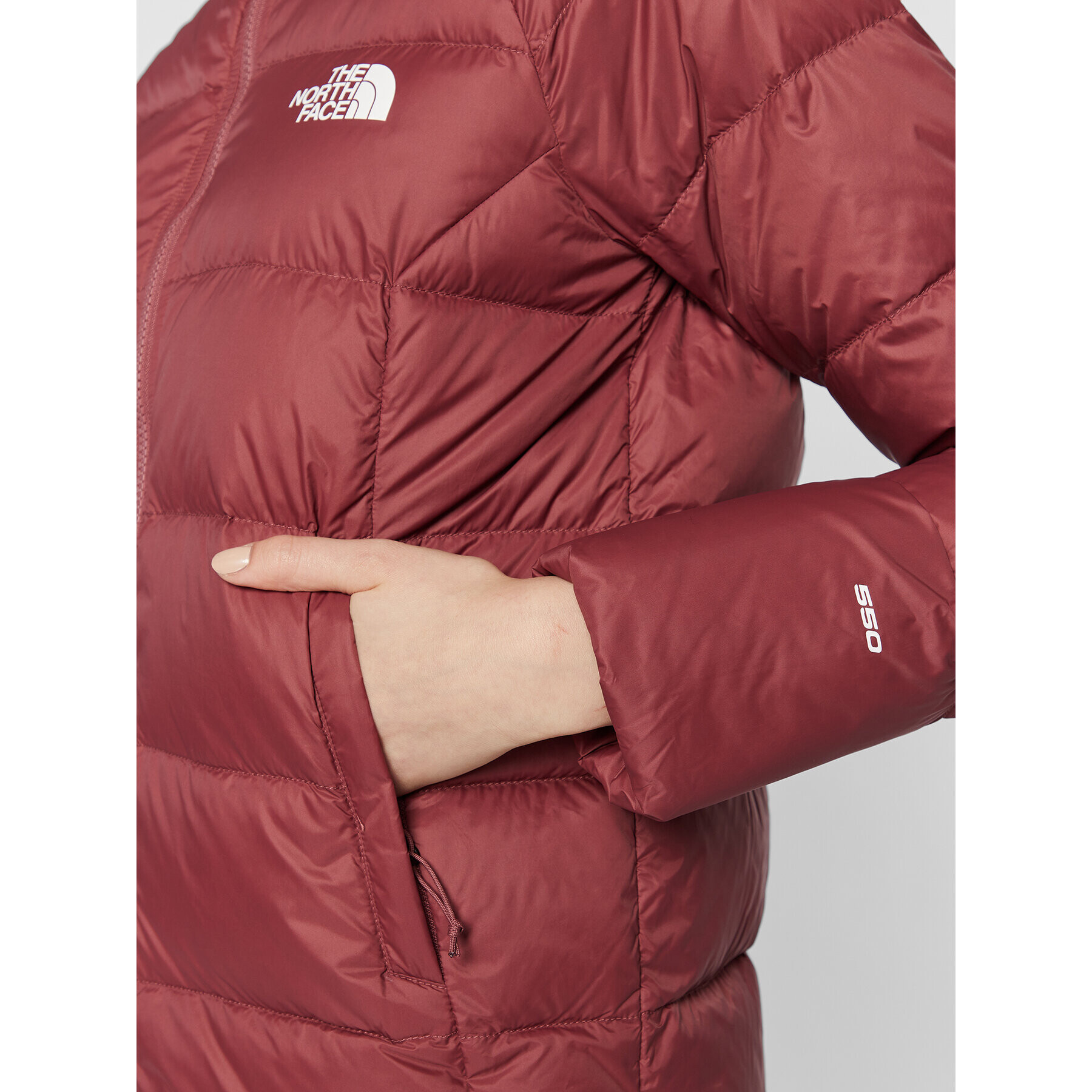 The North Face Geacă din puf Hyalite Down NF0A7Z9R Vișiniu Regular Fit - Pled.ro