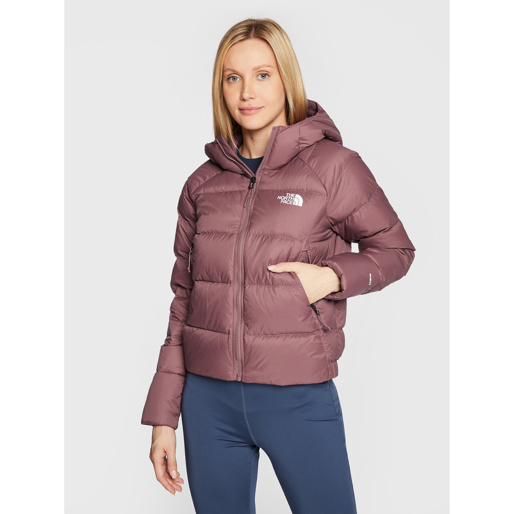 The North Face Geacă din puf Hyalite NF0A3Y4R Vișiniu Regular Fit - Pled.ro