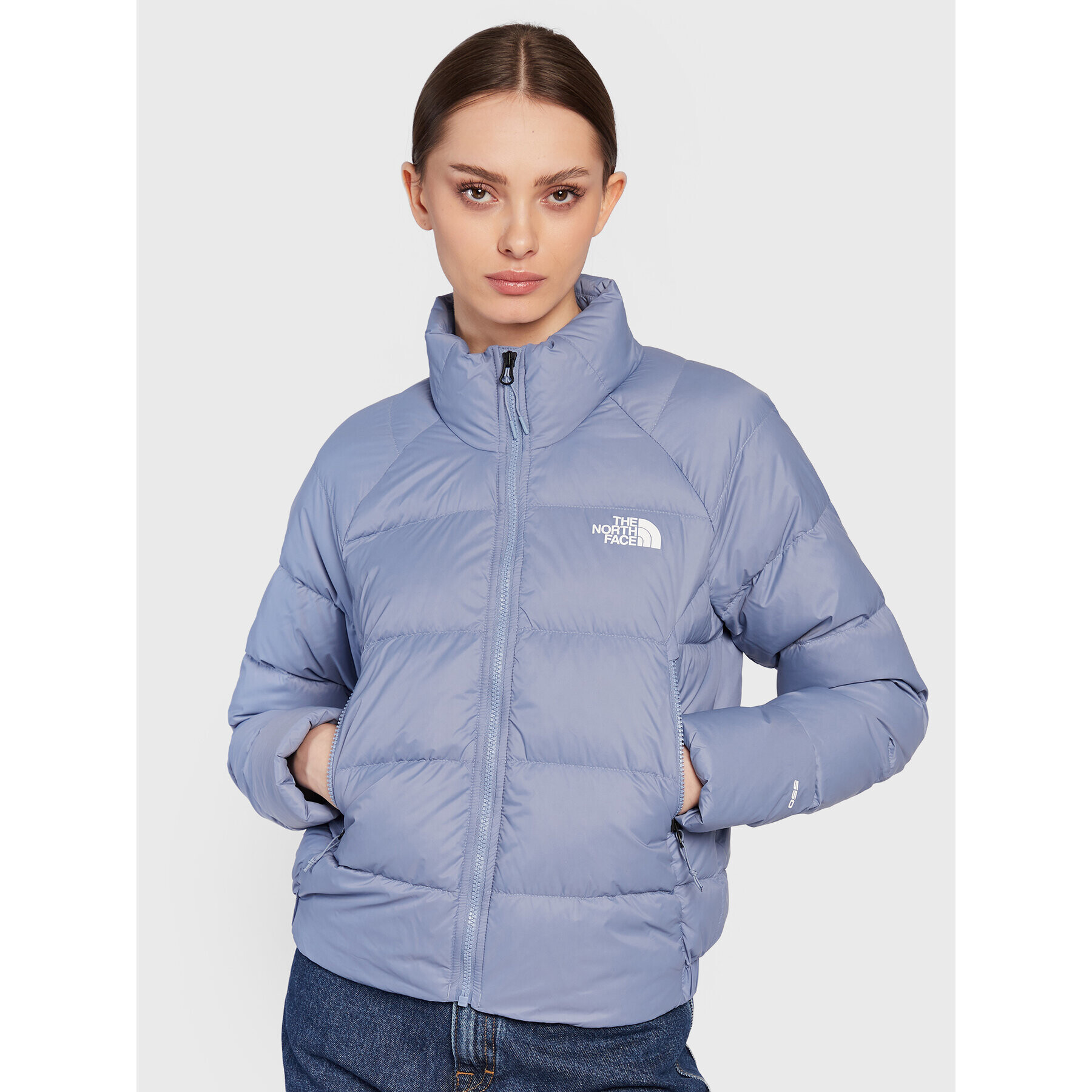 The North Face Geacă din puf Hyalite NF0A3Y4S Albastru Regular Fit - Pled.ro