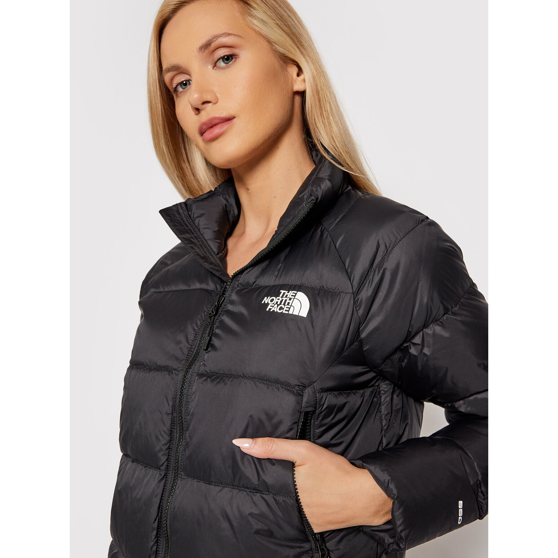 The North Face Geacă din puf Hyalite NF0A3Y4S Negru Regular Fit - Pled.ro