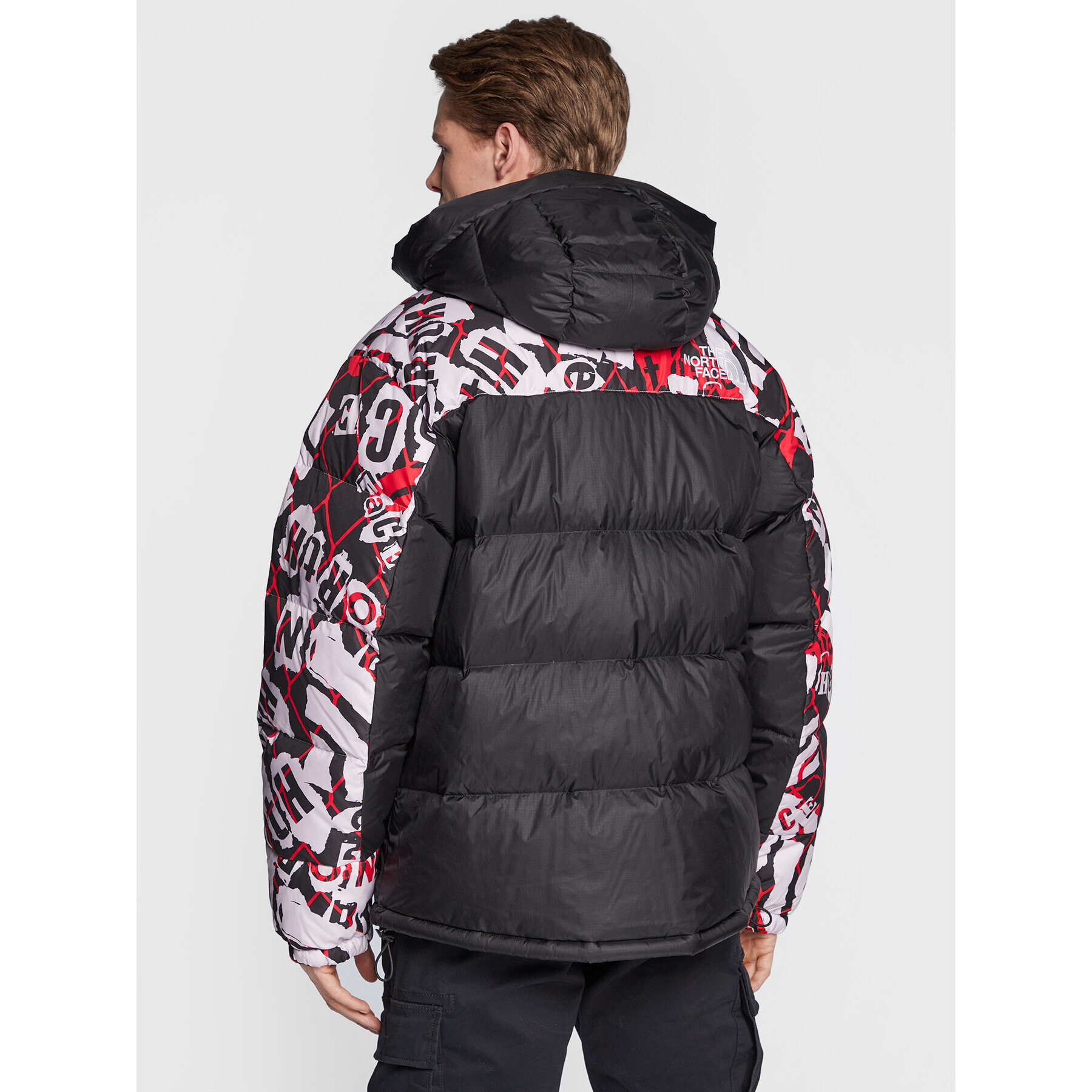 The North Face Geacă din puf Printed Hmlyn NF0A5J1J Negru Regular Fit - Pled.ro