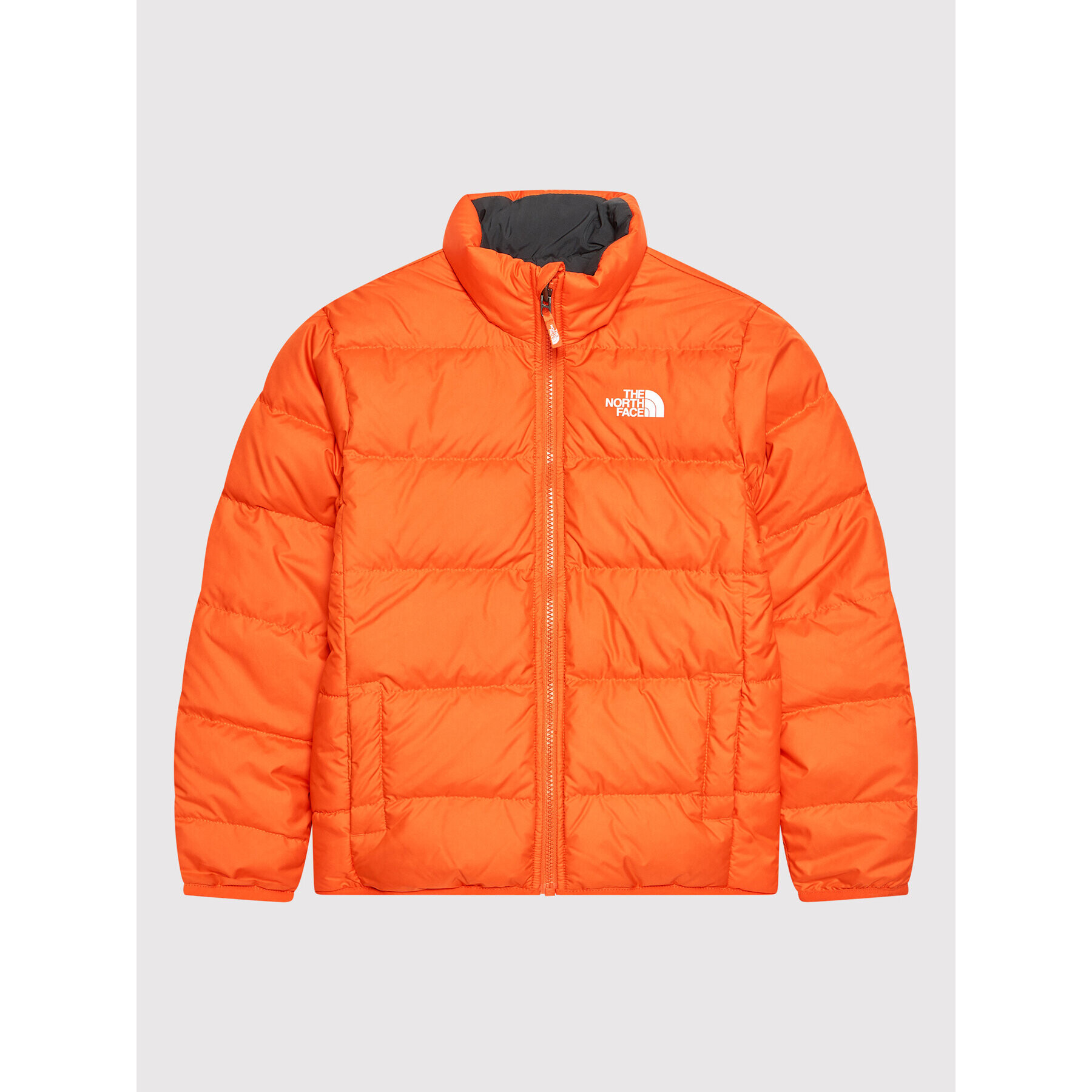 The North Face Geacă din puf Rev Andes NF0A4TJF Portocaliu Regular Fit - Pled.ro