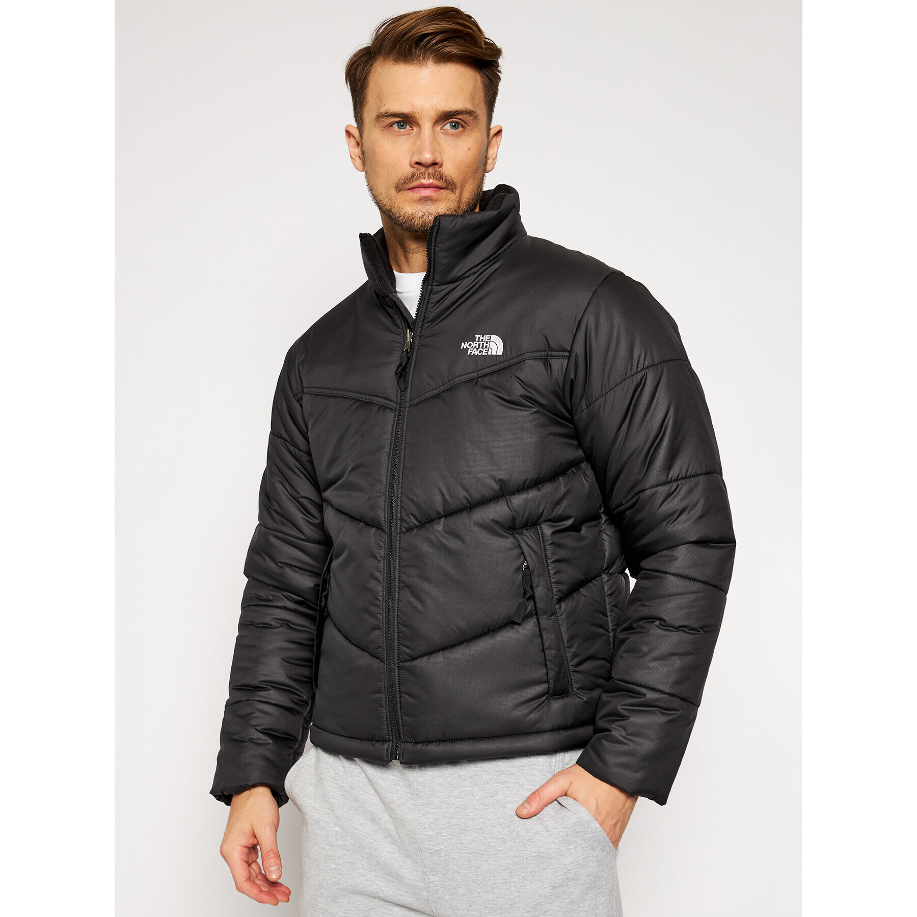 The North Face Geacă din puf Saikuru NF0A2VEZ Negru Regular Fit - Pled.ro